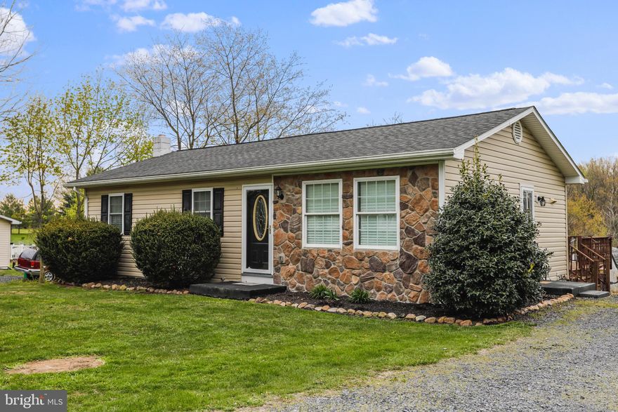 Gorgeous completely remodeled Rancher in Edinburg, VA! Come see this lovely 3 Bedroom, 1 Full Bath home with a full unfinished basement on .72/ac. with large level backyard. You will love how well everything flows in this layout and the beautiful floors that carry throughout the main level. Spacious Kitchen with new cabinetry and plenty of counter space.  Kitchen is open to the dining area and Living Room, which has plenty of light. Off of the dining area you step out onto a large deck that has plenty of room for outdoor furniture and is perfect for entertaining. The Basement is unfinished but has plenty of space for other rooms and has a back entrance.  Such a beautiful home that has been well taken care of! Come See!