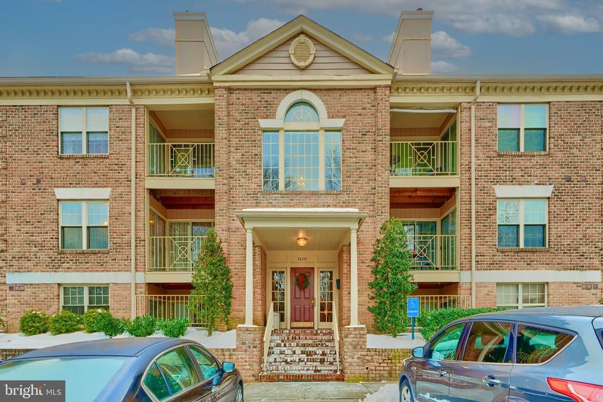 Welcome to this lovely 2 bedroom, 2 bath renovated unit in Loveton Farm's Quail Creek.  With a desired 2nd floor location this unit has many features to include luxury vinyl flooring in living room, dining room, kitchen and hallway, cozy wood-burning fireplace with mantle in the living room, crown and chair rail moldings, updated bathrooms with new ceramic tile flooring, vanities and light fixtures, Hunter ceiling fans in both bedrooms and much more!  The eat-in kitchen has been renovated to include white cabinetry, wood drawers with dovetail construction, pantry style cabinets with roll out drawers, Quartz countertops, S/S Whirlpool appliances and a decorative wood ceiling.    Available for immediate occupancy.  Bring us your offer before someone else does!  Samsung 65" smart TV in living room conveys.