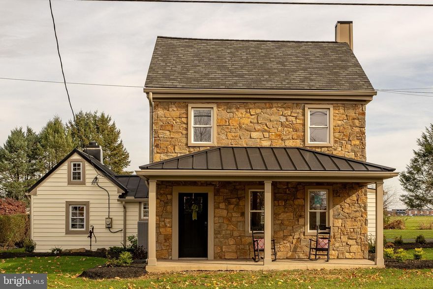 Just in time for the holidays!  Ideally located in the heart of Lampeter, in the famous Lampeter-Strasburg School District! History shares that this is one of the four oldest homes in Lampeter! 

With over 2100 Sq ft, this three-bedroom, 2.5-bath home encompasses the lovable charm of historic Lampeter and modern amenities. The inviting and large front porch welcomes you with hand-placed natural stonework and custom wood ceilings.  Entering through the main door, you will love the large, overflowing living room, which is spacious and beautiful. As you enter the home through the side entrance, you are greeted with an oversized mudroom with lots of storage space for everything needed.  Take notice of the deep window ledges custom to the age of this home. Hardwood flooring and large open rooms give it a spacious feel and complement large family gatherings, entertaining, and more. Step further to find an open kitchen, attached laundry, half bath, and office space.  Equipped with modern recessed lighting, custom Ashwood kitchen cabinetry, and granite countertops, this kitchen is well-suited for the chef in the family! All appliances are newer and are included in the sale.  Please make sure to review the list of all updated items.  The owners meticulously care for the home and take pride in the improvements.
Ashwood custom kitchen cabinetry, a mud room with tile flooring, custom organizational cubbies and coat hooks, a half bath, and a convenient first-floor laundry room.  Also included is an additional room that could be used for an office or family room.

The second floor boasts a master bedroom with an ensuite bath and a large custom shower.  An additional full bath is located on the second floor, along with two additional bedrooms with generous lighting, large closets, and new carpeting.  

Did I mention the spacious yard?  You will love the space provided with .55 acres backing to open fields.  Endless ideas to create your outdoor paradise.  There is an area prepared for a firepit or relaxing with lighting provided.  There is plenty of space for entertaining, gardening, and much more!  There is plenty of parking and short walks to the parks, playgrounds, coffee shops, pizza joints, YWCA, and everything the quaint area of Lampeter has to offer! It is the perfect spot for shopping, grocery stores, schools, restaurants, and healthcare in Willow Street, PA. Don't miss out on this one! Schedule your private showing today to enjoy and discover this beautiful home.  Sellers are motivated and would love a new family to call this place home.