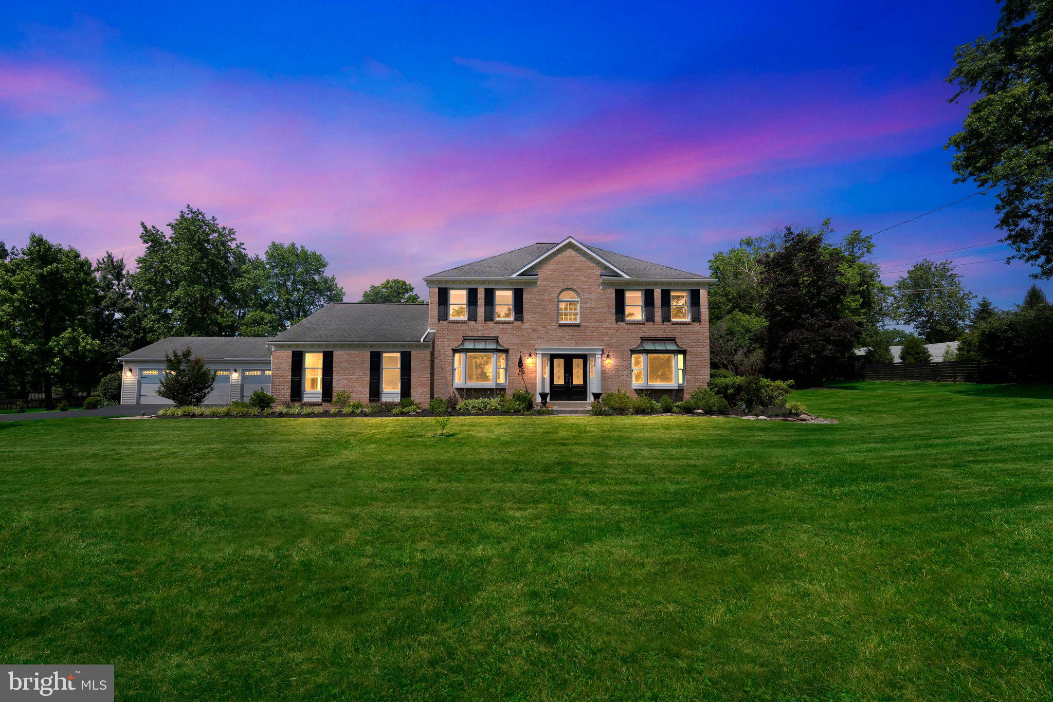 Charming colonial house with lots of natural lighting. Large family room perfect for relaxing with many windows. 2 story foyer with inviting curved staircase. Gorgeous double front doors with privacy glass allowing sunlight to brighten the entryway creating a welcoming first impression. Large kitchen area that opens into the breakfast room. The home sits on a beautiful lot that is full of landscaping and beautiful trees. 3 car garage with built in storage. 3 walk in closets in main bedroom. Located in desirable Gwynedd Valley. Beautiful neighborhood with with a lots of natural vegetation, large lots and a sprinkling of horse farms nearby. Minutes to shopping, dining and amenities.
