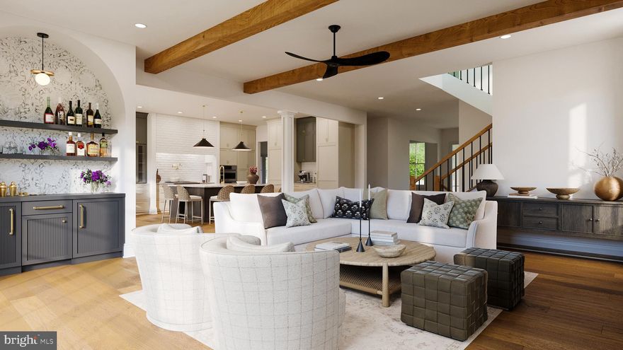 IMMEDIATE MOVE-IN! Now complete and ready for its first owners, this newly finished custom-built masterpiece by Zappitelli Homes defines timeless sophistication and modern refinement. Set on a private, one-acre homesite within the prestigious Tredyffrin/Easttown School District, every detail has been thoughtfully curated with extraordinary craftsmanship and enduring quality.

Spanning more than 5,900 square feet, this incredible home offers 5 bedrooms, 5 1/2 baths, an oversized three-car garage, and a fully finished lower level. Grand 10-foot ceilings, expansive windows, and a seamless floor plan create a light-filled, open atmosphere ideal for both everyday living and elegant entertaining.

At the heart of the home, a chef’s kitchen balances beauty and performance with Thermador appliances, custom cabinetry, quartzite countertops, an oversized island for gathering, and a built-in banquet for casual dining. The adjoining scullery, complete with its own refrigerator, sink, dishwasher, and a private “Costco door” to the garage, brings effortless function to refined living.

The great room, enhanced by custom millwork, exposed beams, and a statement fireplace, flows seamlessly to the kitchen and outdoor living areas. Upstairs, the primary suite is a sanctuary of calm, complete with a spa-inspired bath featuring an expansive walk-in shower, a soaking tub, and his-and-hers vanities. Additional ensuite bedrooms ensure comfort and privacy for family and guests alike.

The lower level provides versatile finished space for a gym, media lounge, or home office—designed with the same level of finish found throughout the rest of the home.

Ideally located minutes from renowned Main Line dining, boutiques, and commuter routes, this residence represents a rare opportunity to own a newly completed, move-in-ready home of exceptional caliber, crafted for those who appreciate enduring quality and design.