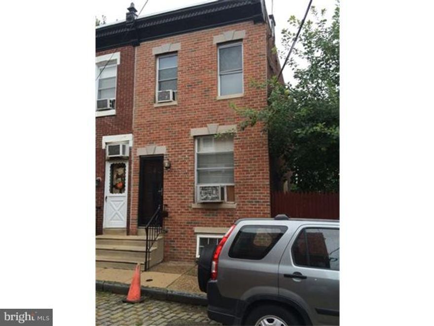 Excellent opportunity for investor in desirable Fishtown. 2 bedroom 1 bath straight through row.  Tenant occupied on month to month currently rented for $1050/month.