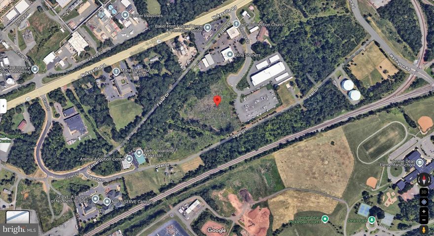 Light Industrial zoning in the heart of bustling Manassas City!   .25 acres in the middle  between Rt 28(Nokesville) and Wellington, this lot is well positioned between main roads for your next business venture and possibilities!!  Surrounded by a growing area with many developments and infrastructures for plumbing/electrical access needs!   Close to Old Town Manassas, schools and other commercial buildings!