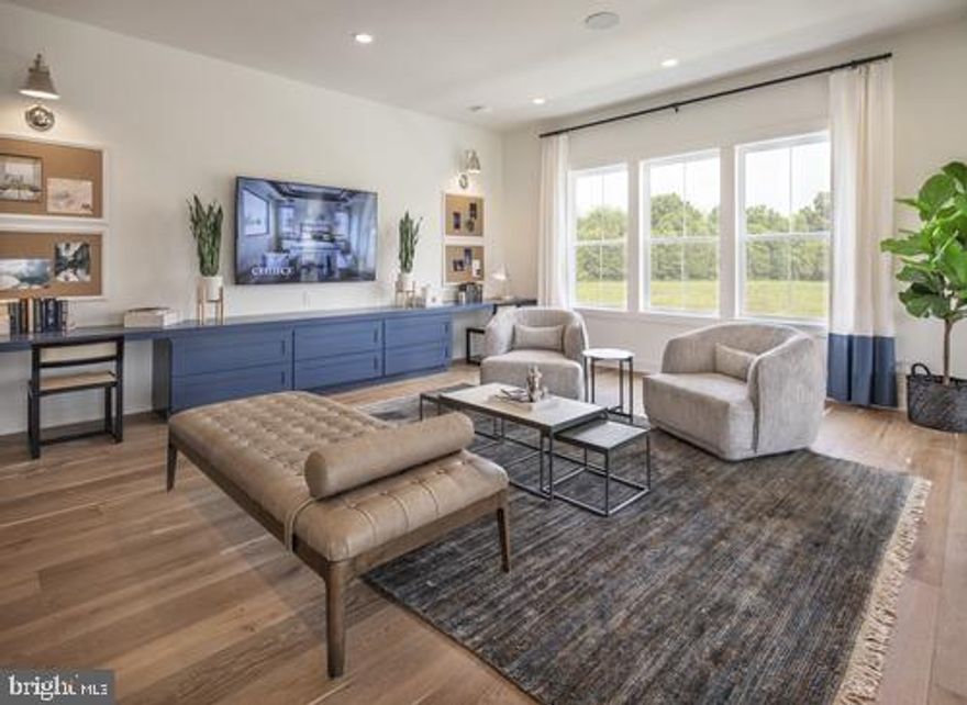 March Delivery! Vetri Aberdeen basement homesite that backs up to open space, 20'x15' Trex deck with privacy panel, alternate primary bath, extended great room, open railings, rough-in plumbing in the basement, gorgeous alternate kitchen layout with Kitchen Aid appliances, upgraded quartz countertops, contrasting colors for cabinets and island, upgraded 7 1/2" hardwood flooring and so much more! 
Model photos are for representation only and may show upgrades not included. Please see sales person for all the details.