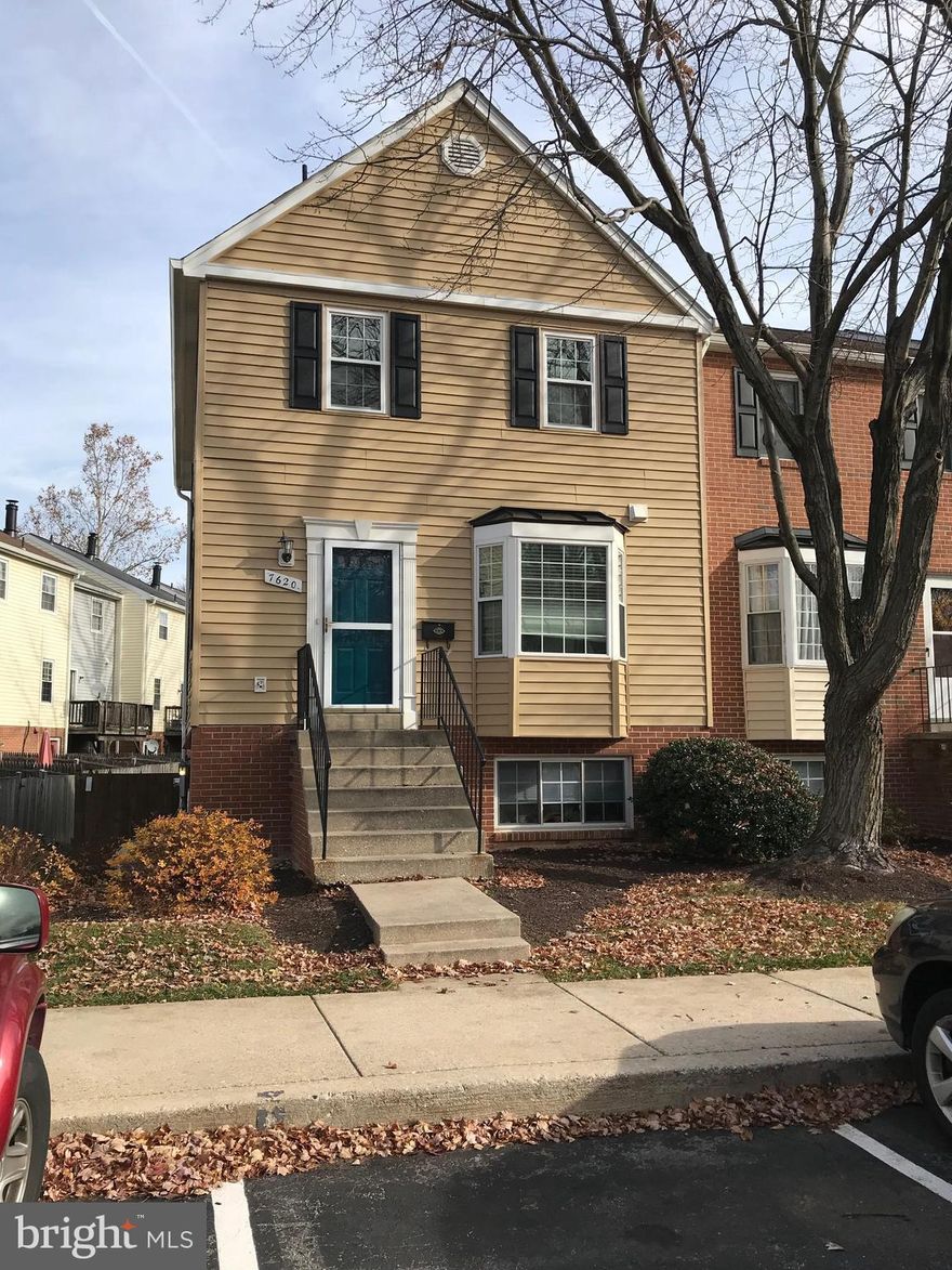 **An Amazing End-Unit In Great Neighborhood** Convenient to I95, DC, Baltimore & Ft Meade. 5 minutes from major shopping and restaurants. Eat-in kitchen, and high grade tile floors. Living room with hardwood floors, fireplace, nice deck. Fresh paint through out, upgraded windows, and sidingmore. Neighborhood pool, basketball courts & tot lots.