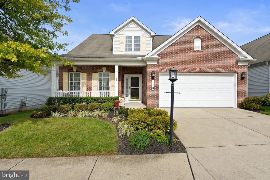 Move in ready for those upcoming holiday's .  Friendly open floorplan painted neutral 2020.  Owners have installed both new gas furnace and central a/c  unit.  Rear composite deck boasts a new remote control Sun Setter Shade. Kitchen upgrades include granite counters , refrigerator, disposal and stainless sink.  Beautiful hardwood floors from entry thru  kitchen, family room and master bedroom.  Master has a  huge walkin closet, tiled luxury bath with  double sinks, water closet, soaking tub and separate shower.  Second bedroom on the main floor has it's own full bath with walkin tub. .  Third bedroom is upstairs with full bath plus loft area can be additional social space, office , gym.   Shows very well and ready for your decor!