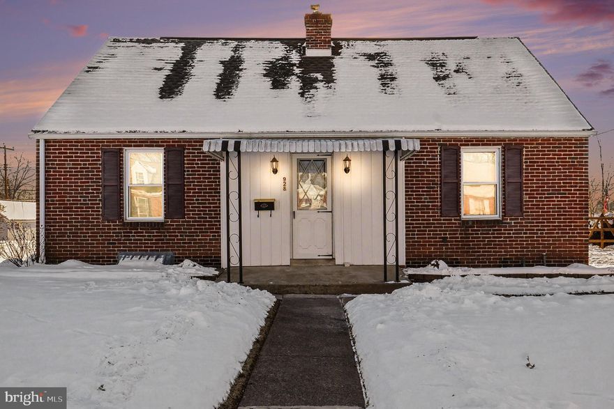 This charming Cape Cod-style home in Pottstown was built in 1948 and is very well maintained, this home has four bedrooms and one and a half bathrooms and great potential for the new owners.  The home has a mix of hardwood and carpet flooring, new 200 electric panel and service, and a new oil tank. The laundry is conveniently located in the basement, providing additional storage options and the potential to partially finish the basement. The property sits on a manageable lot, allowing for easy maintenance and even more potential for off-street parking by adding a garage like many others on the block.  Experience the charm of the North end of Pottstown living in a well-maintained, detached home that is ready for your touch. Don't miss the opportunity to make this delightful property your own!