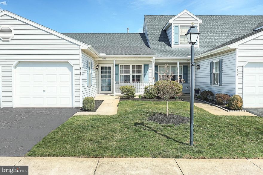 Welcome to 1020 Village Way- a beautifully maintained home that perfectly balances comfort and style. Nestled in the quiet and charming neighborhood of Susquehanna Village, this inviting residence is move-in ready and offers a warm, welcoming atmosphere. As you step inside, you'll immediately notice the laminate wood flooring in the front living room, adding both elegance and durability. Large windows fill the space with natural light, creating an airy and inviting ambiance. The kitchen is designed for both function and charm which includes an updated electric oven range (converted from gas a year ago) to accommodate safety and convenience. The home boasts well-proportioned bedrooms with ample closet space, and the bathroom is well-kept with modern touches. A newer central air unit (updated 2-3 years ago) ensures year-round comfort, making this home both energy-efficient and practical. Step outside to find a lovely outdoor space, ideal for relaxing or entertaining. Whether you’re sipping coffee on the patio, enjoying the well-manicured yard, or taking in the peaceful surroundings, this home offers a tranquil retreat. The attached garage adds convenience and security. The Condo fees conveniently cover lawn maintenance and snow removal so sit back and enjoy your single-level living with minimal upkeep. Located in a convenient area with easy access to shopping, dining, and major roadways, 1020 Village Way is the perfect place to call home.