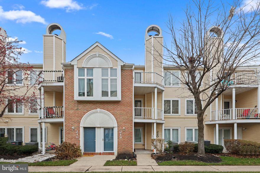Welcome to 218 Jennifer Ct in Crestwood Condos.  This second-floor, two-story “Penthouse Model” is the perfect starter home and an ideal investment opportunity.  With 2 bedrooms and 1.5 baths, this condo provides a wonderful entry point into homeownership versus renting.  Investors will appreciate the potential for immediate or future rental income.  Completely move-in ready and freshly painted throughout, the condo features beautiful, low-maintenance wide plank flooring in the main living areas and brand-new carpeting in the upper bedroom area and stairways.  The nicely sized dining room has custom wainscoting and is adjacent to the family room with a wood-burning fireplace and access to the balcony.  The kitchen boasts new countertops, a new stainless steel sink, and new stainless steel appliances.  The primary bedroom has vaulted ceilings with skylights and a walk-in closet with access to the loft above for storage.  The spare bedroom has access to the second balcony.  The full bath includes a tub-shower combo and a double-sink vanity.  The laundry room with a full-size washer and dryer is conveniently located on the upper level along with the new water heater.  The condo is in a prime courtyard location in the well-maintained Crestwood complex with one dedicated parking spot and plenty of visitor parking.  The Association fees include trash and snow removal, common area maintenance, exterior building maintenance, swimming pool, and basketball courts.  Fantastic location near I-95, I-295, and PA Turnpike for easy commuting and maintenance-free living!