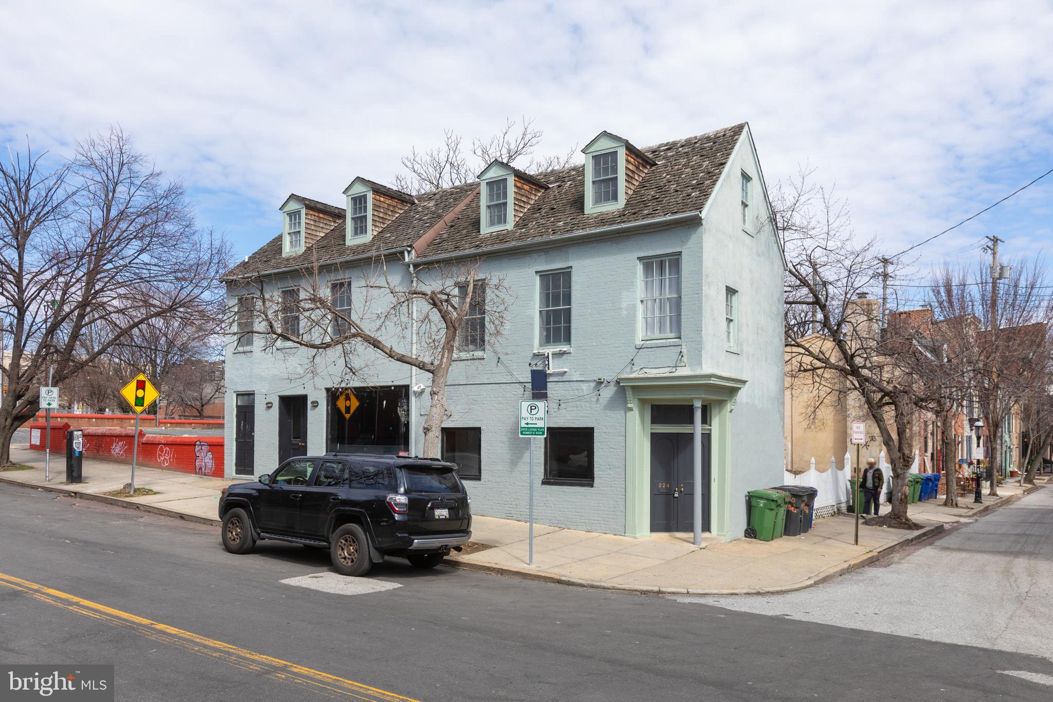 Bring Offer! In the Heart of a Beloved Bygone Era of Artists and Beatniks, this Charming Section of Read and Tyson Streets Beckons Boutique Shops, Local Businesses, Coffee Shops, Bakery and Apparel.
As a Residential Community, this Charming, Existing, Three Story Structure Can Be Converted Back Into One or Two Row Homes Plus New Construction at 900 Tyson Street. The Ample Parking of 10 Spaces are Currently Rented for Added Income.
The Listing Price Includes the Vacant Building Lot at 900 Tyson Street.
What a Wonderful Opportunity to Be a Part of Historic Mount Vernon!!
Also Available for Rent, contact listing agent.