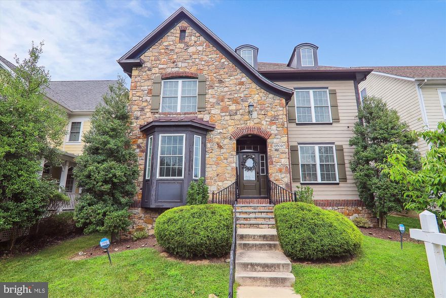 Nestled in the sought-after subdivision of POPLAR RUN, this exquisite, French Tudor Revival inspired home offers a remarkable 5199 square feet of living experience.  This former model home offers stunning details throughout, including gorgeous hardwood floors, crown molding, flattering lighting, and sunbathed windows. The gourmet kitchen features custom upgrades including granite counters, tiled backsplash, an oversized center island with breakfast bar, sleek professional grade appliances, a gas cooktop, wall oven and microwave, recessed lighting, custom built-in shelving, and a casual dining area. Relax and unwind in the adjacent family room in front of the inviting gas burning fireplace. 
 
Ascend upstairs to the breath-taking primary bedroom suite enhanced with a French Chateau decor, beautiful hardwood floors, a sitting area, and a custom designed walk-in closet.  The luxurious en suite bathroom boasts separate vanities with granite tops, an oversized soaking tub, and a spa inspired glass enclosed shower with ample seating.  A large guest room next to an oversized second bedroom with a large custom designed walk-in closet and a full bath conclude the upper-level sleeping quarters. Travel downstairs to the impressively large lower level offering a sprawling recreation room, a fourth bedroom with a custom designed glass panel partition wall, a walk-in closet, full bath, utility room and two storage areas for convenience, which create a perfect in-law suite.  The exterior features include manicured grounds, stately curb appeal, a covered front porch, and a rear porch to partake in an evening nightcap. The home offers a classic swooping roofline that draws guests in, a charming stone facade, and a cozy bay window. 

This well-designed house showcases a seamless blend of style and functionality, offering a remarkable opportunity to enjoy a contemporary home in a highly desirable location.