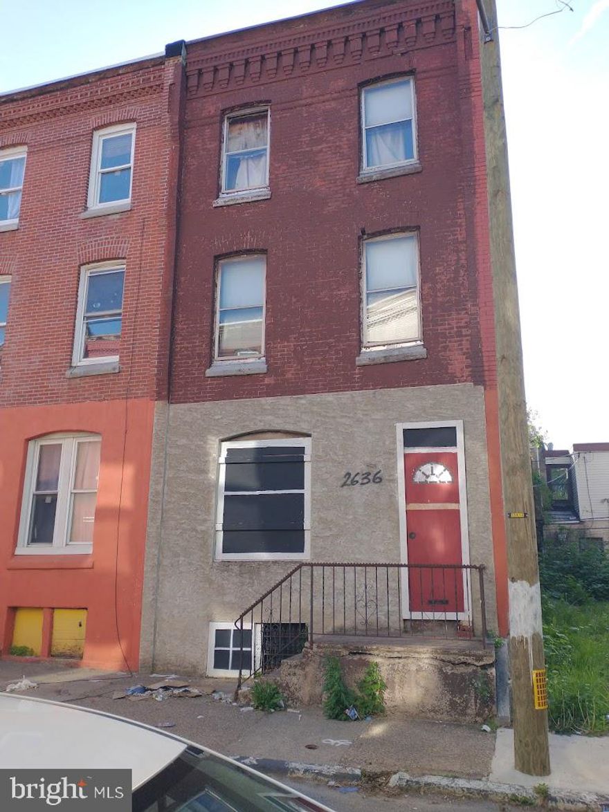 This RM1-zoned parcel in North Philadelphia is priced to sell. This property presents a strong opportunity for investors looking to develop in the Hartranft section of North Philadelphia.
The property is boarded up and cannot be inspected – drive by only. This estate sale is “as is” and sight unseen. This property is being sold subject to existing violations. The Buyer will be responsible for clearing the violations and obtaining the City Certificate of Sale. The Seller will not make any repairs. Cash or renovation financing offers only. 
All offers will be held and reviewed on Saturday, June 6th All offers must be submitted no later than 5PM Friday June 5th. We expect to have multiple offers to consider. Bring your vision and your best offer – this is a true investor’s dream with significant upside potential.