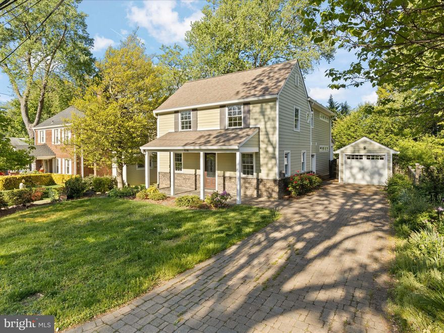 Welcome to 106 W. Marshall St. This beautiful and expanded colonial is perfectly located in the sought after Falls Church City and offers an open layout that blends traditional charm with modern updates. The home features ample natural light throughout, and beautiful refinished hardwood floors. The main floor flows from the living room, dining room and into the expanded gourmet eat-in kitchen with a large center island for all your culinary creations, also included on the main floor is a large family room, powder room and laundry area.  A set of French doors opens into the tranquil backyard where you can unwind on the patio and enjoy dining al fresco surrounded by trees. The upper level includes 3 large bedrooms with a full hallway bathroom and a private primary bedroom with an incredible walk-in closet and spa-like en-suite bathroom. A detached garage and large driveway complete this incredible property. Conveniently located near local amenities, top rated schools, many dining options, East Falls Church Metro at less than 2 miles away and Falls Church's award-winning year-round Farmer's Market. Longer lease of 24 or 36 months highly preferred. Pets considered on a case by case basis.