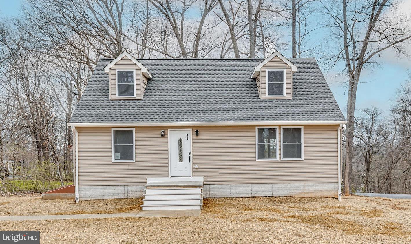 Welcome home to 196 Meadow Trail! This new construction, cape cod style home is move in ready, just waiting for you to make it your own! On the first floor you are greeted by an open floor plan living space. The immaculately designed kitchen is completed by brand new, stainless steel appliances, and a large waterfall style island, complete with a charging station. There is a deck off of the dining area, perfect for enjoying your morning cup of coffee while listening to the birds. The living room is bright & welcoming, with an abundance of natural lighting streaming through the windows. A conveniently located half bathroom is on the main floor. The primary suite is on the main level, complete with a jetted tub, spacious shower with glass doors, and a walk-in closet. Upstairs you will find 2 additional bedrooms, complete with walk in closets, as well as another full bathroom. On the lower level, there is a large unfinished basement space, and washer/dryer hook ups. Tons of potential for a finished basement space. Don't miss this gem, and the exquisite tile work and custom designs throughout this home! Schedule your showing today!