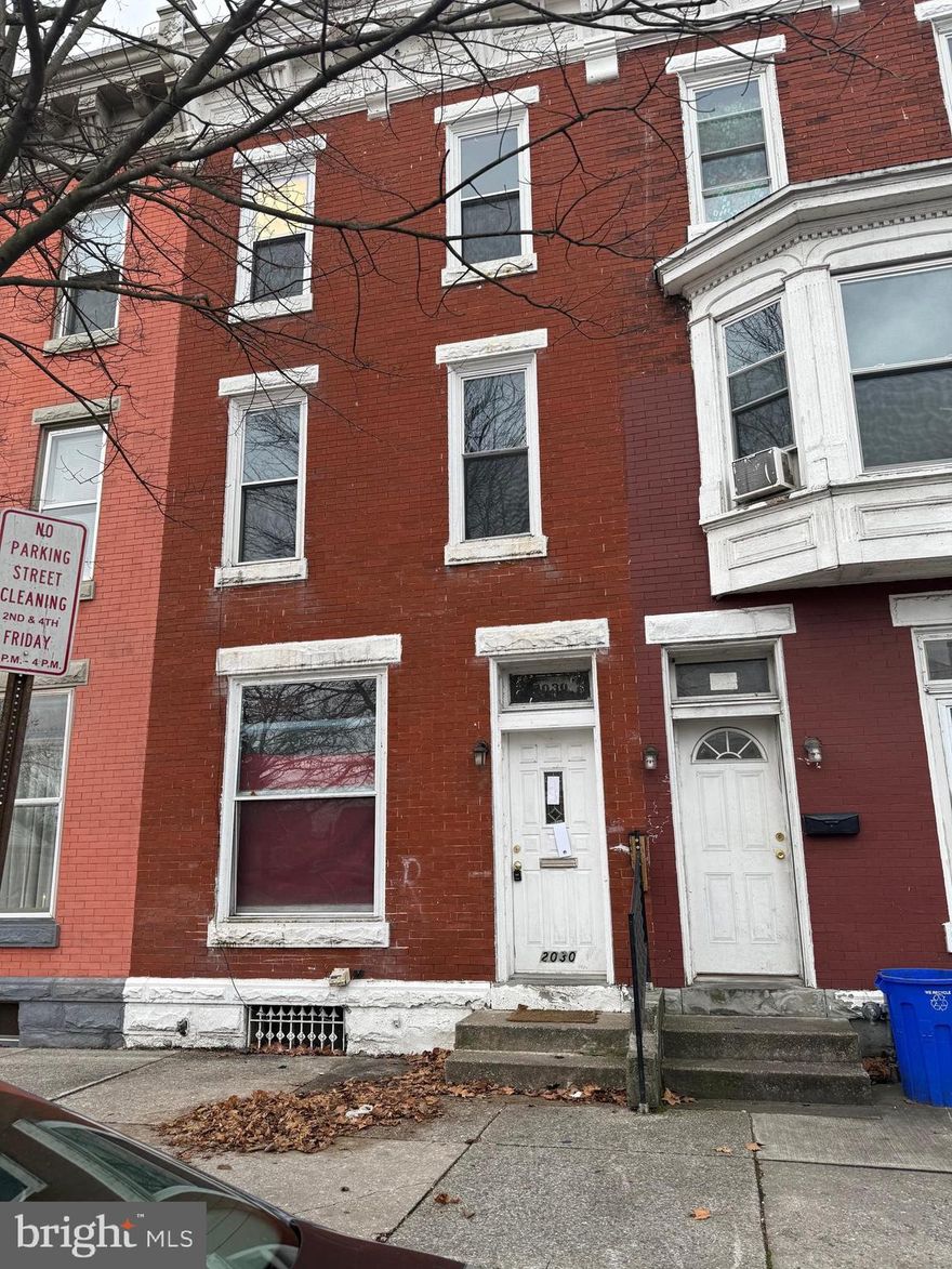 Explore 2030 N 5th St in Harrisburg, a spacious row home offering 1,884 sq ft of living space. This property features four bedrooms, one bathroom, and a basement, providing ample room and flexibility. Located within the Harrisburg School District, it also offers convenient on-street parking. A great option for those seeking a well-sized home with practical amenities.