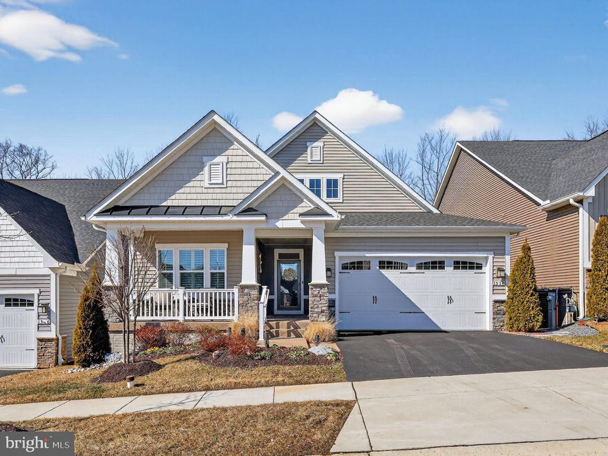 Welcome to effortless elegance in the sought-after 55+ section of Two Rivers in Odenton — where luxury living meets low-maintenance convenience.
This like-new, beautifully maintained 3-bedroom, 3-bath home offers approximately 3,780 finished square feet designed for comfort, function, and entertaining. The main level truly has everything you need for everyday living — including a spacious primary suite, additional bedroom, full bath, open-concept living and dining spaces, and a well-appointed kitchen perfect for gathering with family and friends.
Downstairs, the fully finished open basement expands your possibilities with incredible entertaining space, a third bath for guests, plus approximately 700 square feet of unfinished storage space to keep everything neatly tucked away.
Enjoy peaceful mornings on the welcoming front deck and unwind in the evenings on the private back deck — complete with convenient steps leading down to the fully fenced backyard, perfect for pets, privacy, and easy outdoor access.
Living in Two Rivers means embracing true resort-style living with exceptional amenities including indoor and outdoor pools, pickleball courts, biking/walking trails, a beautiful clubhouse and community building, and included lawn maintenance — giving you more time to relax and less time worrying about upkeep.
If you’re ready for a lifestyle upgrade without sacrificing space, this home checks every box