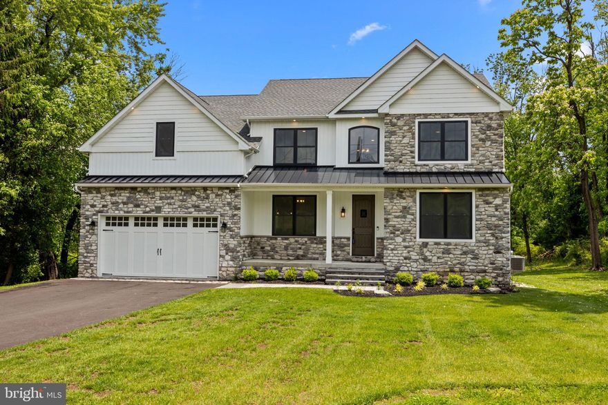 UNestled on over 1.75 acres in the highly sought-after Council Rock School District, this almost new construction, exquisite 4-bedroom, 3.5-bathroom custom-built home is a true gem. As you approach the beautifully landscaped front walkway, you’ll step into a striking two-story foyer that immediately showcases the home’s modern, clean lines. To the right, two versatile rooms offer endless possibilities - ideal for use as offices, dens, playrooms... whatever suits your needs. Moving down the hall, you'll enter the expansive open-concept great room and kitchen. The great room is highlighted by a stunning floor-to-ceiling natural stone gas fireplace, creating a warm and inviting atmosphere. The gourmet kitchen is a chef’s dream, featuring stainless steel appliances, generous quartz countertops, ample cabinetry, and a dedicated coffee station. This space is perfect for intimate family dinners yet spacious enough for all your entertaining needs. Just steps away, the formal dining room adds an elegant touch. Sliding glass doors lead to a large composite deck, overlooking the tranquil, tree-lined backyard - a private retreat for relaxation or outdoor gatherings. The property goes past the tree line towards the property behind. Beyond the kitchen, you’ll find a convenient half-bathroom and a mudroom with a utility sink. Upstairs, four generously sized bedrooms and two full bathrooms provide comfort for the whole family. The luxurious primary suite features a spa-like bathroom with a soaking tub, offering the perfect escape. An added bonus is the second-floor laundry room, accompanied by a sitting area that can be transformed into a cozy reading nook, a library, or even converted into a fifth bedroom. The fully finished, oversized walk-out basement adds even more living space, complete with its own full bathroom - ideal for guests, a home gym, or entertainment space. A two-car garage and spacious driveway complete this impressive home. Spanning approximately 3,300 square feet above ground, this property is equipped with a new septic system, new well and fully prepped for a Generac generator. Located in a peaceful and serene setting, yet just minutes from major routes and downtown Richboro’s restaurants and shops, this home offers the perfect blend of convenience and tranquility. Don’t miss out - schedule your tour today and don't forget to ask about special financing program with preferred lender.