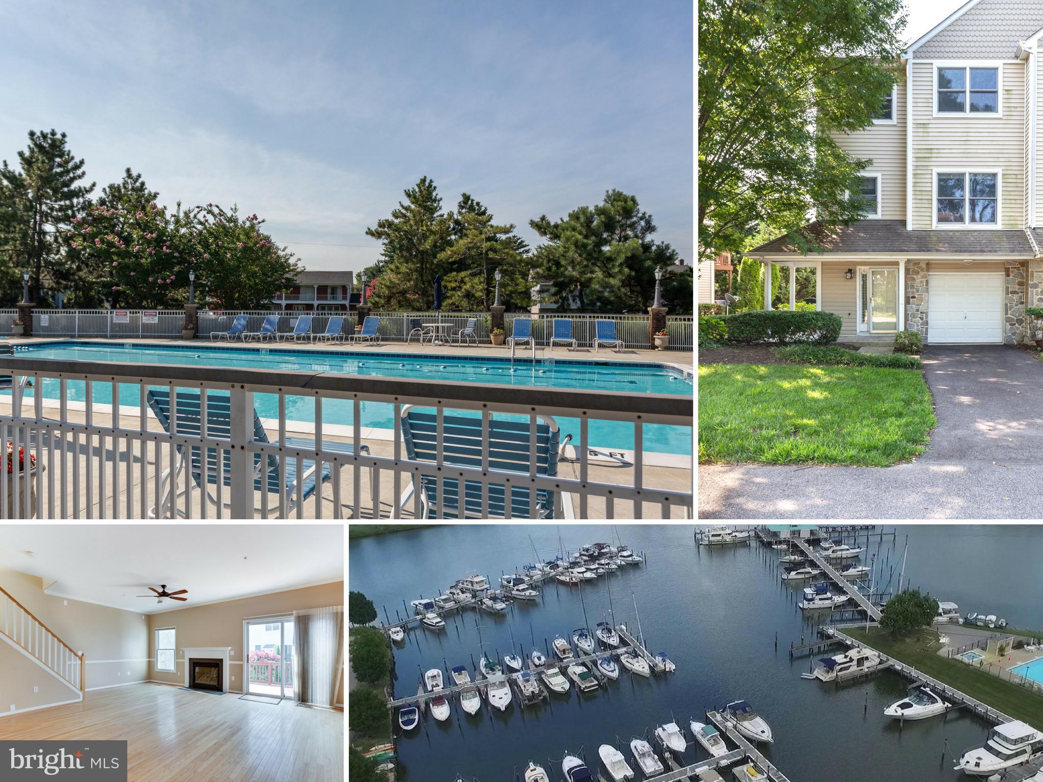 BEAUTIFULLY MAINTAINED END UNIT TOWNHOME IN BAYSIDE W/WATER VIEW. THIS HOME OFFERS CHAIR RAIL & CROWN MOLDING, GAS FP, RECESSED LIGHTING, CUSTOM CERAMIC TILE FLOORING, UPGRADED APPLIANCES, SECURITY SYSTEM, VAULTED CEILINGS W/SKYLIGHT, FRONT PORCH, W PATIO & DECK, STONE FRONT, GARAGE W/OPENER. WATER PRIVILEGED COMMUNITY INCLUDES MARINA W/RESTAURANT, POOL, WORKOUT RM & HOT TUB.
