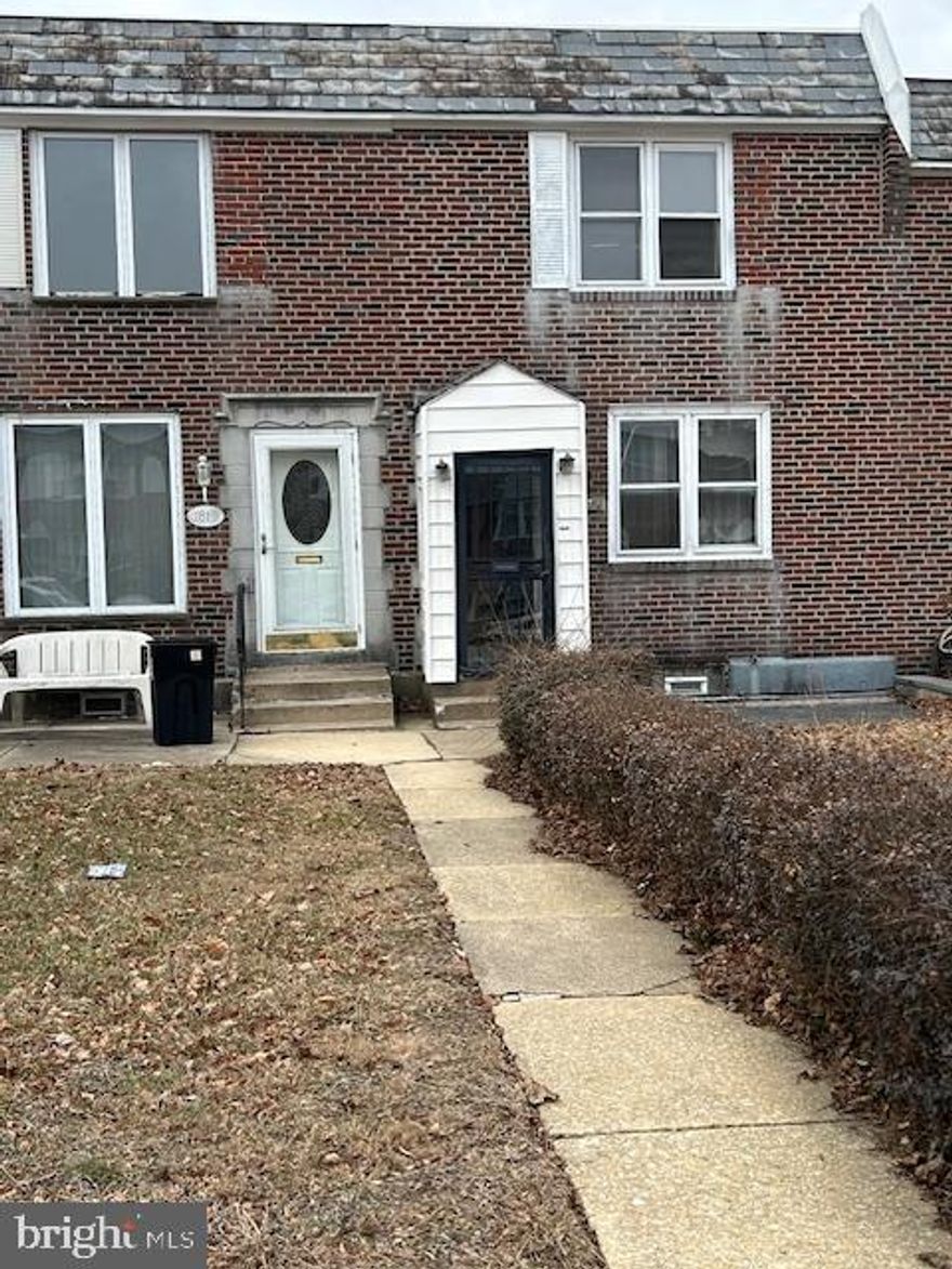 INVESTOR ALERT!!!! Great opportunity to own a property on a quiet block in the Overbrook Park section of Philadelphia. Just around the corner from Cobbs Creek Golf Course, currently being redesigned by Tiger Woods! 

The home is being sold AS IS and does need work. Make an appointment today