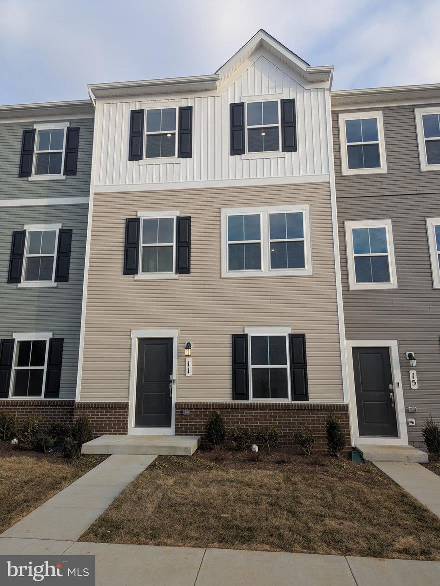 Never been lived in and brand spanking new!  Be the first to move into this wonder townhome in Convenient Shenandoah Springs.   Home features full builder warranty and three finished levels.  Floors are low maintenance LVP with carpet on stairs and bedroom surfaces.   Two car detached garage with concrete driveway.  Community has a COMING SOON pool and rec center currently under construction.  Tot lots, playgrounds, and sidewalks throughout.  Location is very convenient to Route 9 and Route 340 for the commuters.  Pets are permitted on case by case basis.  All applications require a $50.00 fee, but landlord is open to certain credit challenges.