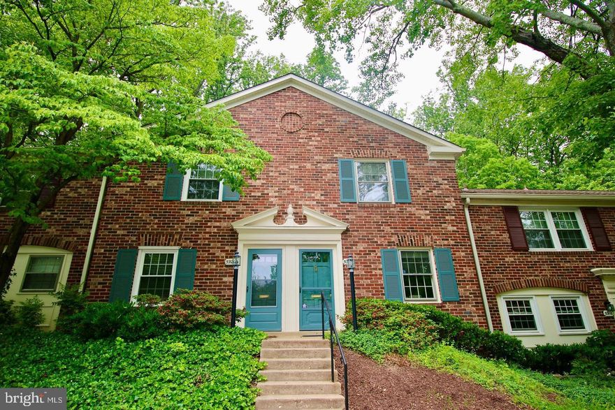 Beautifully Remodeled home is in Excellent condition and located in desirable Cardinal Forest neighborhood. Exposed brick wall Looks great in the kitchen with stainless steel appliances and quartz counter tops. Step down into the spacious living room with high ceilings and tons of sunlight. Walkout onto large patio and maintenance free fully fenced yard backing to trees. Laundry room conveniently located on bedroom level. 2 generously sized bedrooms with tons of closet space. Both bathrooms remodeled. Hardwood floors on stairs, upper level, foyer and hallway. Top rated schools. Close to 395, 495, Fairfax County Parkway, Shopping, restaurants, VRE, Springfield Metro station, commuter bus that goes directly to the Pentagon and so much more. Water and Gas INCLUDED. You only pay for Electricity.