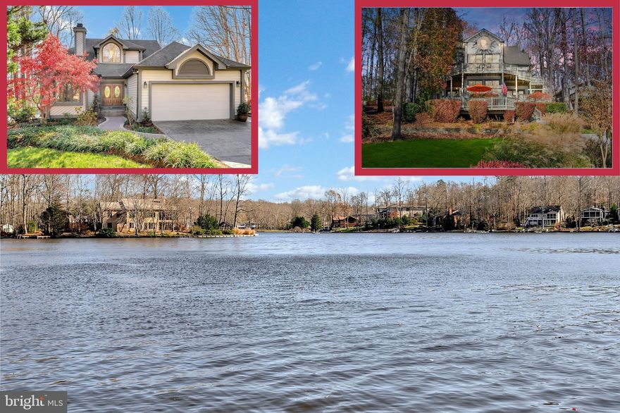 Welcome to the spectacular, custom, 6400+ sqft waterfront home awaiting you at 146 Harrison Circle, where you will be wowed from the moment you arrive. The stunning stamped concrete driveway, incredible curb appeal, and lush landscaping are just the beginning. Imagine the memories you'll make by getting your lake life started here! If you are seeking a waterfront home that has it all, then this is it! Great, private water frontage and lake views, dock, expansive three tier deck with a different "experience" on each level (open and private spaces), and oversized windows and doors are just a few fine features of this fantastic property. Relaxing on any of the private or open deck areas or dock, fishing, kayaking, boating, or just taking in the views can be yours! On the interior, you'll love the amazing architecture featuring unique ceilings and so much more, unique staircase, impressive floor to ceiling stone fireplace, and generous sized rooms. Enjoy cooking in the gourmet kitchen in the center of the home that features granite countertops, stainless steel appliances, and dining area with water views. The beautiful family room boasts walls of windows and doors with water views in every direction. The formal dining room with cathedral ceilings and formal living room united by a double sided fireplace will add ambiance while entertaining. The main level owner's suite boasts a fireplace and attached office/sitting room/exercise room via the fun spiral staircase. The luxurious spa-like en-suite bath and two walk-in closets with built-ins are sure to please. The convenience of the main level laundry room with deep sink and tons of storage, along with a half bath, complete the main level. As you ascend the staircase, you'll find a bedroom (don't miss the secret room) with en-suite bath, as well as another bedroom and full bath. You will find entertaining an absolute breeze on the lower level! It includes a fabulous recreation room, bar, sunroom, two bedrooms, two full baths, flex space (currently used as an office), and an awesome media room that will make movie night a favorite activity. Begin making those memories now! A private, gated, secured community, Lake of the Woods offers anything and everything you could possibly want. Home to two lakes (the 550 acre main lake and a 35 acre "fishing lake"), a golf course, an equestrian center, a fire and rescue department, and a church all within the gates, Lake of the Woods simply has it all. Whether your passion is boating, waterskiing, kayaking, golfing, horseback riding, or simply taking in the breathtaking views from the clubhouse while enjoying a fabulous meal, from your own deck or yard, or from one of the beaches, you won't be disappointed! Perhaps you'd like a game of bridge or volunteering your time and talents...Lake of the Woods offers more than 60 clubs and/or organizations from which you may choose to become involved. Located in Orange County, we are fortunate to enjoy low real estate taxes. Coupled with home prices ranging from the mid $100,000s to over $2,000,000, Lake of the Woods is the perfect community for both full-time residents, as well as weekenders. But don't take my word for it, please come see for yourself! I will gladly give you a tour of Lake of the Woods by boat and by car so that you may experience why I love Lake of the Woods!