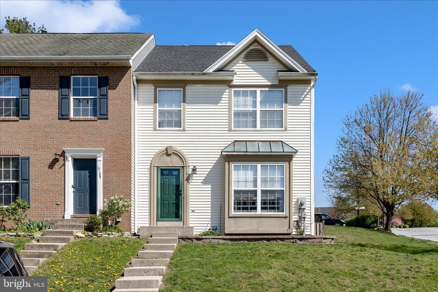 Welcome to your new home. End unit townhouse located in the highly sought-after Spring Ridge neighborhood. Featuring 3 finished levels being almost 2000 sq ft of finished living space with 3 bedrooms, 2 full baths, 2 half baths.  Enjoy outdoor living in your low maintenance fenced rear yard with deck and natural stone patio. Recent updates include, but not limited to, new roof (2020), hot water heater (2021), and new gutters and downspouts (2022). Spring Ridge offers an array of amenities including pool complex with 4 pools, 3 tennis courts, a soccer field, basketballs courts, several playgrounds and more than 20 miles of walking/running paths. The community also provides a shopping center with fire station, gas station, grocery store, dining, fitness options and more. Spring Ridge Elementary Schol is located right in the community. Commuters have convenient access to I-70,I-270 and RT 15 and just minutes to downtown Frederick. What more could you as for; schedule your personal showing today!