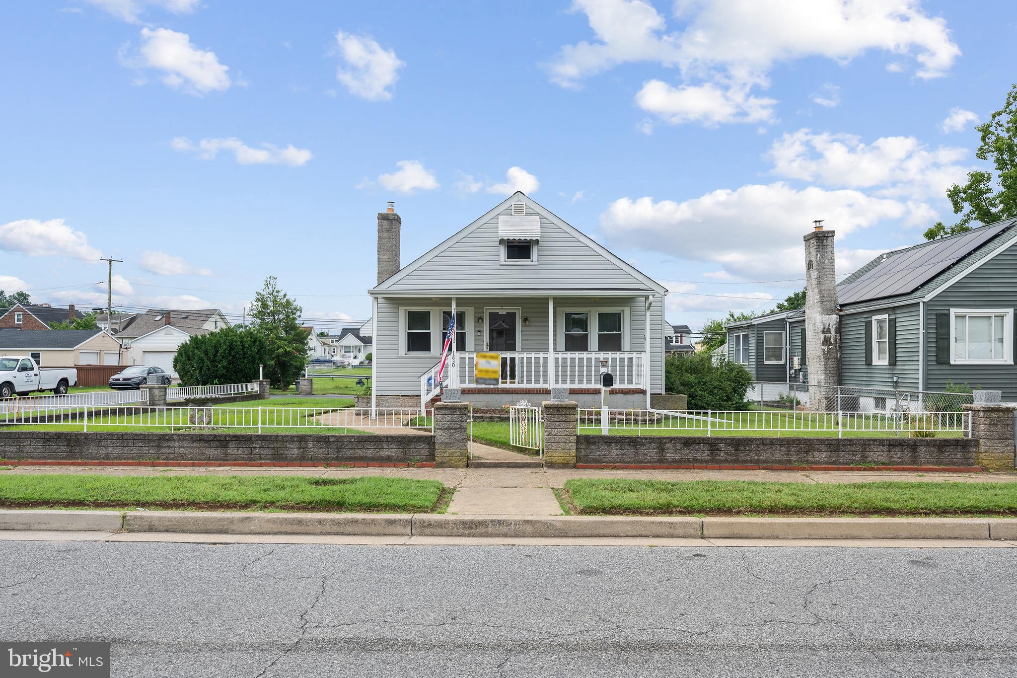 Welcome to 1830 Walnut Ave!!!!! This end unit Cape Cod is perfect for anyone looking for a home with extra space for a ton of activities!!!! A Hobbists dream!!!!! HOME IS READY FOR YOUR PERSONAL TOUCH! Ton of PARKING! END UNIT LOT!!! 2 PRIVATE DRIVEWAYS PLUS 2 CAR GARAGE
-3 bedrooms (more depending on use)
-2 full bathrooms, 1 in basement
-2 PRIVATE DRIVEWAYS OFF STREET, room for 8-12 cars
-2 Car GARAGE with 2nd FLOOR AREA, framed and can easily be finished with contractor, great opportunity for in-law suite, work area, storage, or hobbist area
-Over 8k sq end lot enclosed by block and iron fencing
- Front porch over looking quiet street
-HUGE SUNROOM!!!! Sliding doors for natural light! Fireplace!
-Fans throughout! HVAC SYSTEM
-Large Cabin style kitchen with room for dining table
-Open living room dining area with windows throughout!!
-Private bedroom and full bathroom in basement with storage area
- Short walking distance to Norwood Elementary, Holabird Middle School and Dundalk/ Sollers Point VoTech with access to tennis courts, basketball courts, baseball/softball fields, playgrounds.
-Quiet community with access to 895, 695, 95, Delvale Ave, Merritt BLVD, Holabird Ave.
1830 Walnut Ave is a 3 bedroom, 2 full bath, Cape Cod with an ENCLOSED SUNROOM and a LARGE 2 car garge with 2nd floor space, which can be used for storage or converted into living space or private work space! 2nd floor is openly framed so add your mechancials, insulation, and finish it for an in-law suite.
Front porch access to the front of home leads to an open, large living room with dining area. 2 bedrooms and 1 bathroom on the first level with stairs leading to 2 finished rooms on the 2nd floor. Both rooms have storage space as well as hardwood flooring. Windows allow ton of natural sunlight.
Large cabin styled kitchen with room for dining seating. Through the kitchen you can access the large enclosed sunroom with fireplace, sliding doors, and vaulted ceiling. The sunroom also has entry way into basement with private room for guests and 2nd full bathroom. Another opportunity to add more living space!!!!
1830 Walnut also has huge potential with the 2 car garage located at the back of the property. With space enough for 2 large vehicles and additional space on the second floor for the creative buyer! The second floor is framed for finishes or used as a work area/storage area. Huge opportunity to add living space! Leading to the garage is a second private driveway with additional 4-6 spots.
Located just off Delvale Ave & Holabird Ave, 1830 Walnut is located blocks away from Norwood Elementary School and Holabird Middle School. Steps away from soccer fields, baseball fields, playground, and basketball courts.