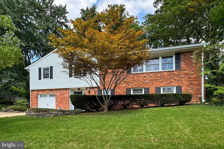 Beautifully sited brick home looking out to the Springfield Country Club property! The spacious entry way welcomes you to this gracious home.  The main level features 4 bedrooms, including a primary suite with ensuite full bath, formal living room with brick fireplace, gas insert and mantel, dining room with built-in cabinets, brick wall and chandelier, and kitchen with breakfast bar, stainless appliances, stone backsplash and loads of cabinets. The lower (walk-in) level has cozy family room with gas fireplace, a huge recreation room, a storage room, huge laundry/pantry room with extra refrigerator and tons of cabinets and full bath. Walkout from dining room to large patio with outdoor lights and fenced yard with large shed. Wonderful West Springfield Subdivision..super close to schools, shopping & major roads!