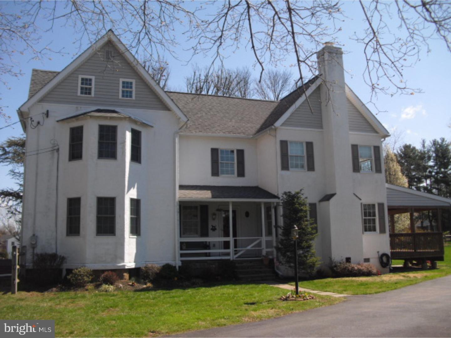 Charming three story farmhouse with newer addition.  Perfect blend of old world style and modern amenities.  A covered front porch leads to a large entry foyer with decorative wood stove, built-ins and access to backstairs.  Formal living room with bay window and crown molding. Formal dining room with chairrail and crown molding.  Huge, modern, granite eat-in kitchen with island and eating area with bay window.  Great room with stone fireplace and french doors to large covered deck.  Conveniently located first floor powder room and laundry room.  Second floor features a master suite with walk-in closet and luxurious ceramic tile bath.  Second bedroom has been plumbed for a full bath.  Two additional bedrooms, a full hall bath, and a large open/common space with new carpet complete the second floor.  Third level features two additional rooms; could be bedrooms, an office, den, studio, you decide!  Plenty of walk-in attic storage too.  Full basement with crawlspace under addition.  Gorgeous, level, fenced lot (nearly one acre) with cedar barn.  Hardwood floors, central air, ceiling fans, recessed lights, 200 AMP electric service, Andersen windows, great closets/storage throughout, driveway parking for 10+ cars.  LOW taxes!  Too many extras to mention.  You must see to appreciate everything this wonderful home has to offer; it's truly one in a million.  Convenient to shopping, transportation, and award winning Marple Newtown schools, yet you'll feel like you're in the country.  Schedule your visit today!!