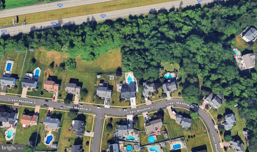 Opportunity Awaits! 944 linear feet of Highway exposure located along 295 Northbound close to mile marker 1.3. The total acreage is +/- 3.6 acres, with two (2) road access points on Green Meadow Drive. To access via Green Meadow Drive: Either access to the right of the privately owned home located at 42 Green Meadow Drive, where the road frontage for this property is +/- 54 feet wide OR access to the left of the privately owned home located at 36 Green Meadow Drive, where the road frontage for this property is +/- 44 feet wide. If walking the property, please do not trespass on the privately owned land of others. Possibilities include Billboards along 295 and/or residential lot(s), with zoning approval. Seller has not conducted any due diligence on this parcel and has no knowledge of development suitability. Buyer to conduct own due diligence and should contact local municipalities for accurate information.