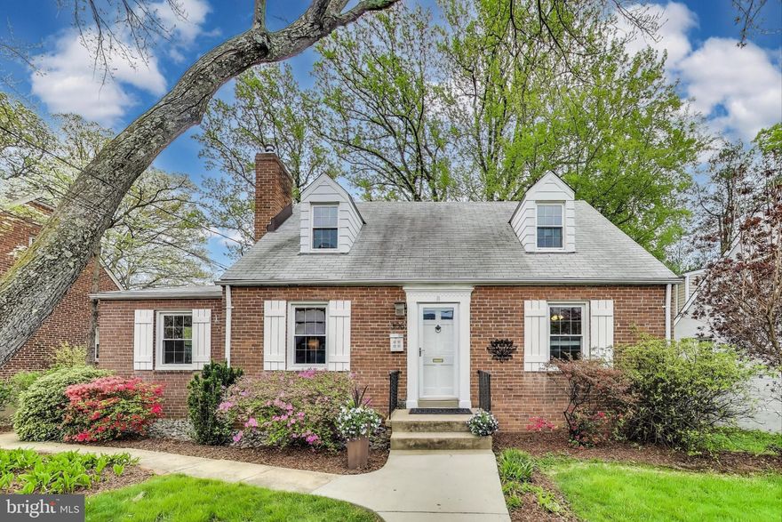 Welcome to this beautifully maintained brick cape cod home nestled in the heart of the super-convenient North Four Corners neighborhood! This spacious and inviting home offers a flexible layout across three finished levels, perfect for today’s lifestyle.

Step inside to a cozy living room featuring a wood burning fireplace—ideal for relaxing evenings—flowing seamlessly into the formal dining area. From here, enjoy direct access to a charming three-season porch with classic jalousie windows, offering the perfect spot to enjoy morning coffee or unwind with a book.

The large kitchen is a standout, featuring warm wooden cabinetry with ample storage, gas cooking, a central island, and a cozy sitting area—great for casual meals or entertaining guests. On the main level, you’ll also find two comfortable bedrooms and a full bathroom.

Upstairs, discover two additional bedrooms and a recently renovated full bathroom, offering updated comfort and privacy. The finished lower level provides a bright and spacious recreation room with full daylight, plus a large utility/storage room with direct access to the backyard.

Outside, the fully fenced yard is a true gem, with thoughtfully curated plantings that bloom beautifully through the seasons—a private oasis just steps from it all.

Enjoy living in the vibrant North Four Corners community, known for its tree-lined streets, sense of community, and proximity to everything. Just minutes from  the Northwest Branch Hiking trail, North Four Corners Local Park, Woodmoor Shopping Center, Trader Joe’s, and a variety of shops and restaurants. Easy access to multiple bus routes, close to multiple metro stations, as well as the Capital Beltway, makes commuting a breeze.