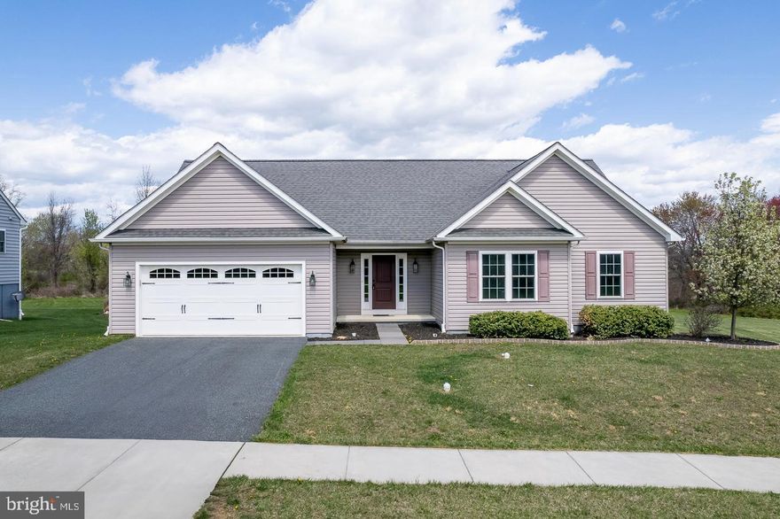 Welcome to this charming rancher situated on a peaceful .33 +/- acre lot, offering the perfect blend of comfort and convenience. As you enter, you'll be greeted by a welcoming foyer that leads into a spacious, open living area. The large living room features a cozy gas fireplace, creating an inviting atmosphere that flows effortlessly into the kitchen and morning room.

The kitchen is a chef's dream with gleaming white cabinets, stunning granite countertops, center island, stainless steel appliances, including a dual oven range. A breakfast bar provides additional space for entertaining, while the sunny morning room with direct access to the rear deck offers the perfect spot for relaxing or enjoying your meals.

The owner's suite is a true retreat, complete with a generous walk-in closet and a luxurious 4-piece en-suite bath, featuring dual sinks and a 5' shower with built-in seating. Enjoy direct access to the rear deck through a private slider, perfect for morning coffee or evening relaxation.

Two additional well-sized bedrooms are serviced by a full hall bath. The partially finished basement offers even more living space, featuring a large recreational room with daylight windows and an atrium door that walks out to the rear yard that leads to an enclosed sunroom. 

Step outside onto the rear deck, where mature landscaping and fine specimen plants enhance the serene atmosphere. The lot backs to open space, ensuring privacy and beautiful views. This home also includes a two-car attached garage, providing ample storage and convenience.

Don't miss the opportunity to own this move-in-ready rancher in a peaceful, desirable location Close to school, downtown Oxford and shopping.
