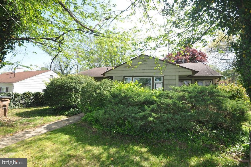 Great Lot * Great Location * Within 1 mile of Metro * Eazy access to Rock Creek Park, Downtown Rockvile, North Bethesda, Strathmore, Shopping and Restaurants * Home needs complete Re-Hab * Nice Rear Yard with Private Patio *