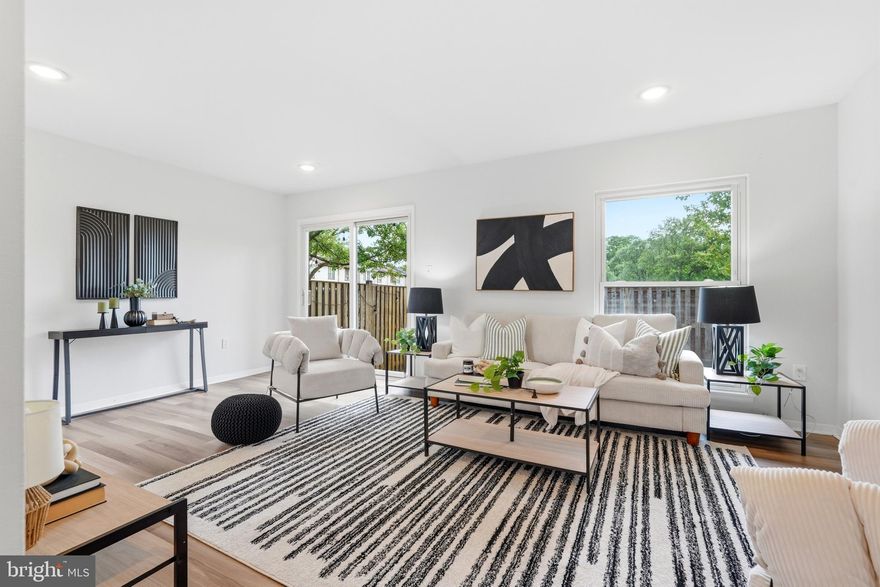 Beautiful and updated townhome in the sought-after Crofton Meadows community! Perfectly positioned in a premium location with beautiful views of the community pond, this bright and inviting home offers the perfect blend of comfort, style, and convenience. Huge windows drench the home in natural light, creating a bright and airy atmosphere throughout. The renovated kitchen features granite countertops, stainless steel appliances, beautiful cabinetry, and an adjoining dining area. The living room is bright and spacious with direct access to the backyard and community pond! Upstairs, you'll find three bedrooms with a shared fully renovated bathroom! Unfinished basement offers lots of possibilities! Use it as a gym, or finish it completely to have additional space to entertain and enjoy!  Step outside to your private fenced patio backing to open community green space and tranquil pond views, creating the perfect spot to relax or unwind after a long day.  Additional features such as recessed lighting, an updated HVAC system, Nest thermostat, and Tesla solar panels provide both comfort and peace of mind! Enjoy immediate access from your backyard to scenic walking paths around the pond and enjoy Saturday mornings at the nearby Crofton Farmers Market or short walks to the library, and the convenience of being just minutes from Waugh Chapel shopping, dining, and entertainment! Zoned to Crofton Meadows Elementary, Crofton Middle and Crofton High School!