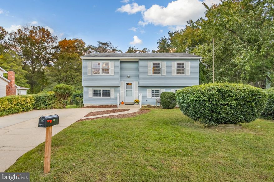 Schedule your tour today to see this beautiful home with endless potential.  Seller has made beautiful improvements that buyers would absolutely love!  It’s located in a cozy neighborhood minutes away from a variety of  new shopping options, recreational parks and sporting events.  This lovely split-level foyer home has been newly renovated with new kitchen appliances and upgraded bathrooms for its new owner.  The 3-bedroom home comes complete with 2 full bathrooms, a separate laundry room on the lower level and a spacious basement that leads to the lower-level patio area perfect for entertaining guests.   Enjoy a quiet evening on the 2-level deck that overlooks a large back yard, lower level patio and a storage shed equipped with electricity for versatility.   Additionally, this seller has made several improvements, so the home is sold As-Is.