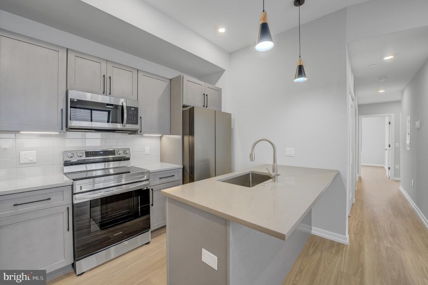 Welcome to 1205 S. 15th St, nestled in the heart of Newbold! This brand new construction building is home to fifteen luxury units featuring top of the line finishes. This unit offers everything you could desire in a city apartment and can be moved into June 1. This 1536 SF unit features a spacious, open living room with huge windows and lovely natural light, a kitchen with quartz countertops and stainless steel appliances, three beautiful bathrooms, four spacious bedrooms, hardwood floors and an in unit washer/dryer. The building is located nearby the bustling Washington Ave corridor and within walking distance to Sprouts Organic Market, Target, the Broad Street Line, Passyunk Ave, Center City and much more!