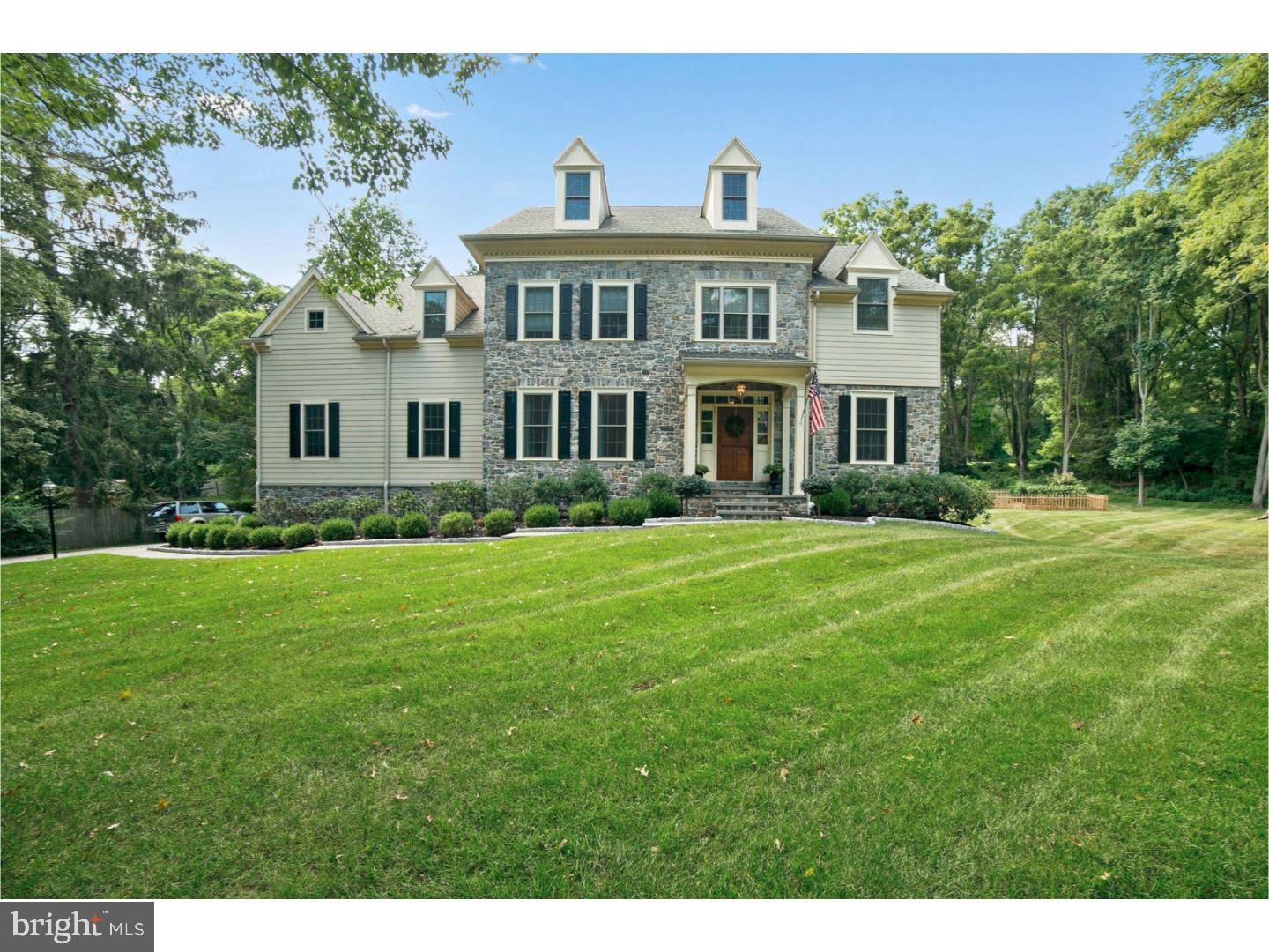 Introducing this gorgeous 4-year-old home, tucked away in the beautiful Beaupre neighborhood of Bryn Mawr, Radnor township. Designed by McIntyre Capron and built by Paolino, the home is well appointed throughout with exquisite attention to detail. Among the many lovely features of this home, you will enjoy warm hardwood floors, thick woodwork and moldings, and luxurious finishes in the kitchens and baths. The first floor features a two-story foyer, formal living rooms and dining rooms, a bright and spacious office, two powder rooms, a Pinterest-worthy mudroom, and the heart of the home being the open kitchen and family room areas. The gourmet kitchen features Wolf and Sub-zero appliances, granite countertops and tile backsplash, a center island, and breakfast table area. The kitchen flows into the family room which features coffered ceilings, a gas fireplace, beautiful built-ins, and hookups for the whole-house surround sound system. The second floor hosts a gorgeous master bedroom suite with his/hers walk-in closets and a beautiful master bath. Four additional bedrooms, two full baths, and the laundry room complete the second floor. The fully finished third floor hosts an oversized family/game room. Recent updates include a fabulous flagstone patio with built-in fireplace, exterior lighting, a fenced in vegetable garden, and fresh interior paint. The location is ultra-convenient, located in the heart of the Main Line, in the Radnor School District, just minutes to major highways and the Bryn Mawr train station. Enjoy the beautiful nearby parks and walking trails, shops, restaurants, and all that Main Line living has to offer. Radnor High School, Radnor Middle School, and Ithan Elementary serve this home.