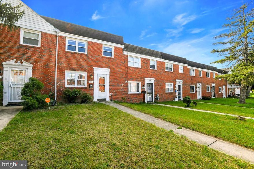 This lovingly cared for rowhome is move in ready!  Fresh paint and new carpeting throughout!  4823 Bowland Avenue is in the Parkside Community.  The home has 3 bedrooms and one bath  and a bright and cheery  eat in kitchen  with access to the rear yard .   Washer and dryer in laundry room off of kitchen. Private parking in rear.   4823 Bowland Avenue is in the Parkside Community and Close to major traffic routes 95, 895, Belair Road and Pulaski Highway.