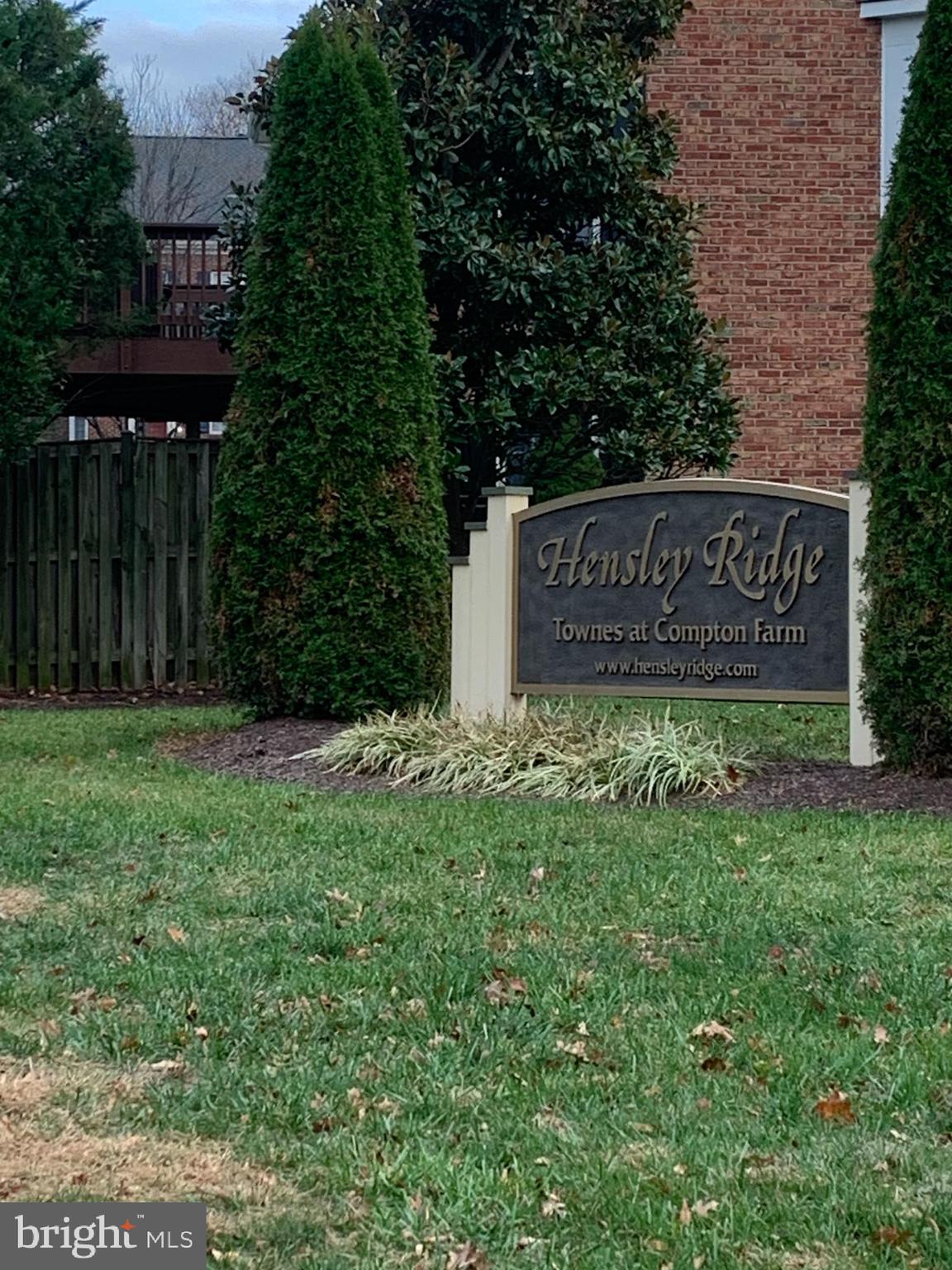 TOWNES AT COMPTON FARM - Residential Lease