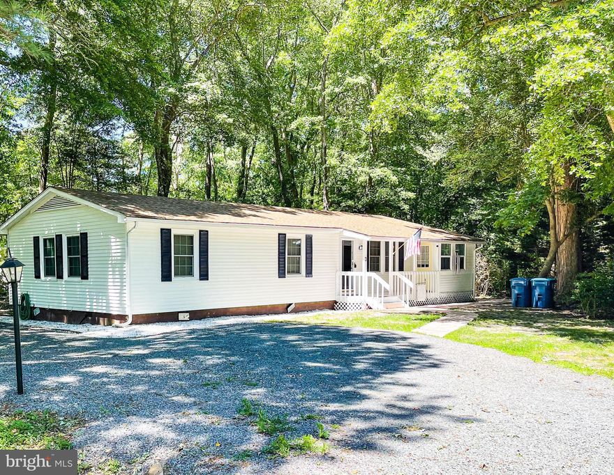 The perfect house for the perfect price! Don’t miss out on this cozy 3-bedroom, 2-bathroom rancher. This home is turn-key, offering new dry-wall, stainless steel appliances, master bath ensuite, extended gravel driveway, shed, extra entertaining space through an open-concept floor plan and large enclosed porch and so much more! Enjoy this property in addition to all the other amenities that Ocean Pines has to offer including a beach club, marina, pools, and more!