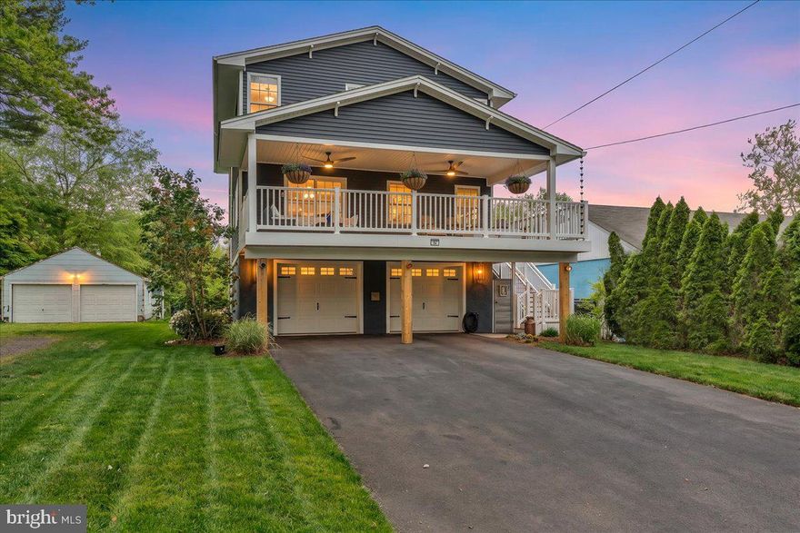 Nestled in the heart of the highly sought-after Flats neighborhood in Yardley Borough, this elevated and beautifully renovated home offers a rare blend of scenic Delaware River views, timeless character, and modern comfort. Meticulously designed, this sun-filled five-bedroom, three-bathroom residence creates a warm and inviting atmosphere from the moment you arrive. You may even feel like you are at the shore!
Inside, the home balances relaxed elegance with everyday functionality, offering spacious living areas designed for both quiet moments and effortless entertaining. The expansive primary suite serves as a true retreat, complete with a cozy fireplace and en-suite bathroom featuring custom stone and spa-like finishes. Refinished hardwood floors, coffered ceilings, updated bathrooms, quartz kitchen countertops, and stainless steel appliances add both style and sophistication throughout the home.

The river lifestyle this property offers truly sets it apart. Start your mornings with coffee on the deck overlooking the river, or enjoy hosting family and friends during beloved Yardley traditions like Harvest Day, held just outside your front door. Located less than a five-minute walk from Main Street, you’ll enjoy easy access to Yardley Borough’s dining, boutique shopping, coffee shops, and the scenic Delaware Canal for evening strolls or bike rides. Practicality meets charm with features that are increasingly difficult to find in the Borough, including an oversized garage ideal for collectors, hobbyists, or business owners. The rear yard also features a charming greenhouse and bluestone patio creating the perfect setting for gardening enthusiasts and evenings outdoors. For commuters, convenience is effortless with swift access to I-95, I-295, New Jersey Turnpike, and both Pennsylvania and New Jersey regional rail lines. 

Homes of this caliber and character in Yardley Borough rarely become available. This is a unique opportunity to own a move-in ready home in one of Bucks County’s most cherished river towns.