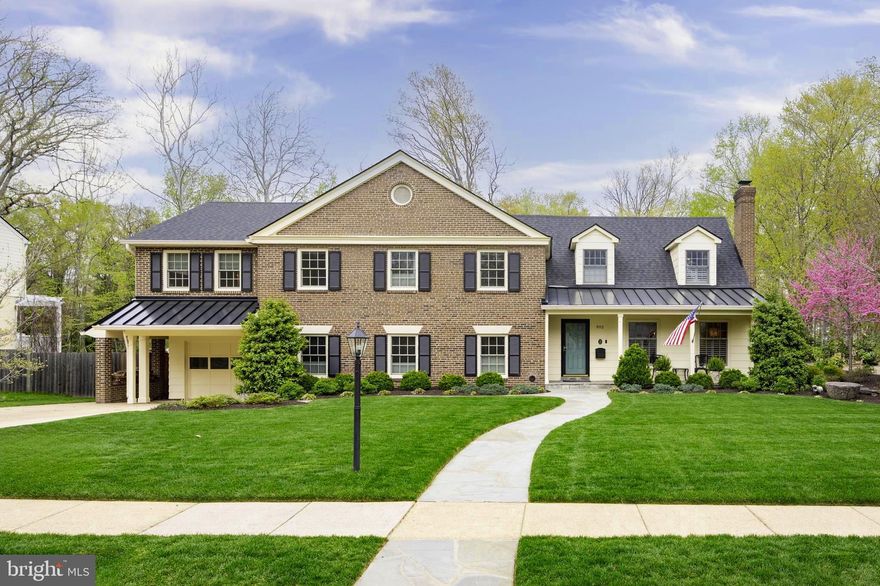 Exceptional custom-renovated, expanded home located in well-established, family-friendly neighborhood near Potomac River, 3 miles from George Washington’s historic estate. This sought-after area features mature trees, manicured lawns, sidewalks on every street, parks, and no above-ground power lines.

Set on one of the most prestigious and private streets in the Ft. Hunt/Alexandria area, this home was transformed from a 4BR, 3.5BA, 3,200 sq ft residence into a stunning 5,511 sq ft, 7BR, 5 full and 2 half bath property. The spacious, open-concept design is complemented by beautifully landscaped and hardscaped front and back yards—creating an oasis for entertaining, play, gardening, enjoying nature and wildlife.

The community features its own park with swim center (3 pools: lap, recreation, baby), tennis and basketball courts, toddler playground, open fields for sports and events. The highly rated Waynewood Elementary, with playgrounds and sports fields, is short walk away.

The most recent renovation, completed in 2024, transformed the half-acre lot with new front flagstone walks, porch, garden beds. The backyard now features a covered outdoor kitchen with granite counters, stainless steel appliances, and large screen TV, ideal for sports or movie nights. A massive flagstone patio includes firepit area and separate entertaining spaces, connecting via paths and stairs to upper and lower decks, both 12x34 ft, large creek-side lawn, and multi-use timber terraces and gardens. The fenced backyard with lockable gates is child and pet friendly. Thoughtful landscaping and lighting ensure evening enjoyment. The upper deck, spacious enough for two large tables, connects directly to the kitchen and a dedicated grilling area for easy indoor-outdoor flow.

In 2002, the east side of the home was expanded to include a high-end kitchen with stainless steel appliances: double ovens, warming drawer, 6-burner gas range with griddle, two refrigerators, two sinks, two dishwashers. Adjacent to the 29x20 ft family kitchen/great room, are an enlarged formal dining room, a living room with fireplace, a redesigned den with fireplace, all connected by a grand entry hallway. A spiral staircase with modern iron railing connects to the upper level, which features a loft/game room, half bath, “secret room” and fully renovated primary suite. Adjoining the large primary bedroom are a dressing/sitting area with two custom walk-in closets and a luxurious bath with double vanities, private toilet stall, walk-in shower, freestanding tub. This 2002 renovation added 1,461 sq ft to the original 3,200 sq ft and the 1992 addition of 850 sq ft, bringing the total finished area to 5,511 sq ft (not including garage, attic, or workshop).

The 1992 renovation added two bedrooms with shared bath upstairs, renovated full bath, and ground-floor bedroom with en-suite bath. The den was enlarged, and a straight-entry garage with attached workshop was added. Covered breezeways and roof overhangs provide shelter from weather.

Recent updates include new custom glass shower and tub doors, bathroom tile and fixtures, and kitchen upgrades: two new refrigerators, dishwashers, disposals, and sink hardware. The laundry room includes a new washer, dryer, stainless sink, and 6-ft temperature-controlled wine cooler. All windows and doors are Andersen or Pella; three new sliding glass doors, side and front entry doors, and coded locks were added in 2025. A full roof replacement was done in 2019, including new black metal roofing for overhangs.

The home’s interior and exterior were sanded and repainted in Fall 2024 and Spring 2025. Ample storage is thoughtfully integrated throughout: each bedroom has one or two custom closets, with six additional coat/storage closets in common areas, plus built-ins, walk-up attic, garage, workshop and outdoor shed.

With high-quality, meaningful renovations, consistent maintenance, and modern upgrades, this exceptional home is truly turn-key ready