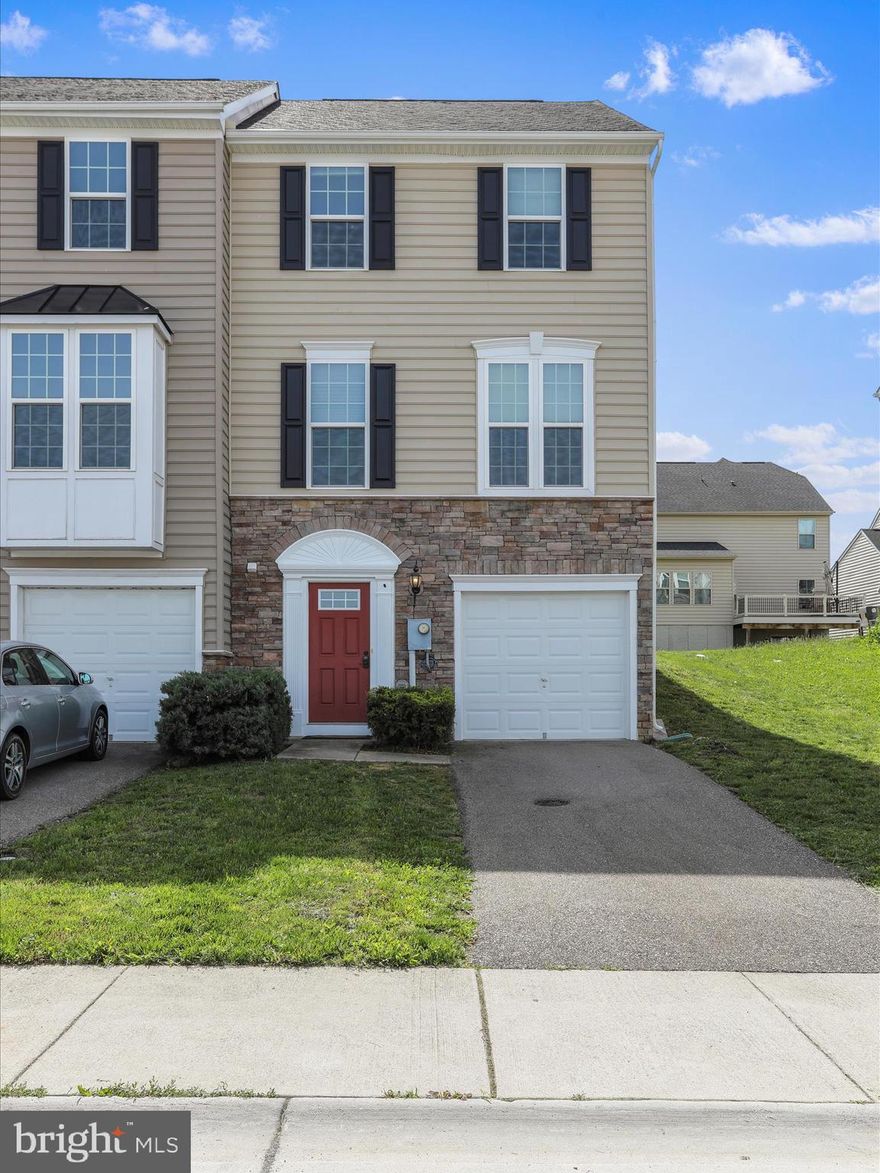 Welcome to 100 Norwood Drive! Located in the desirable Potomac Station community, this freshly painted end-unit townhome offers over 1,540 finished square feet across three levels, featuring 3 bedrooms, 2 full baths, 1 half bath, a spacious kitchen and dining area, two separate living spaces, and an attached garage. Enjoy the added privacy and natural light that only an end unit provides. This home is just minutes from dining, shopping, and major commuter routes—including I-81, I-70, and I-68. Schedule your private tour today!