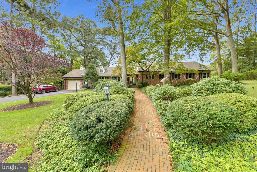 Absolutely stunning brick rancher on the Tony Tank Lake with City Services and NO city taxes.  Enjoy beautiful waterfront views and enchanting sunsets from many rooms.  Located in a park like setting this home boasts Living room with fireplace, Formal Dining Room,  Den with fireplace, hardwood flooring & custom moldings throughout,  Large Eat-In Kitchen, recently remodeled master suite and bathroom, mudroom, large laundry room, walk-up attic and unfinished basement.  The exterior features of this charming all brick home  include a brick patio, extensive landscaping,  irrigation system, garage, shed and private boat dock. Go kayaking and enjoy the tranquility that the Tony Tank Lake has to offer.  Don't miss your chance to see this gem!