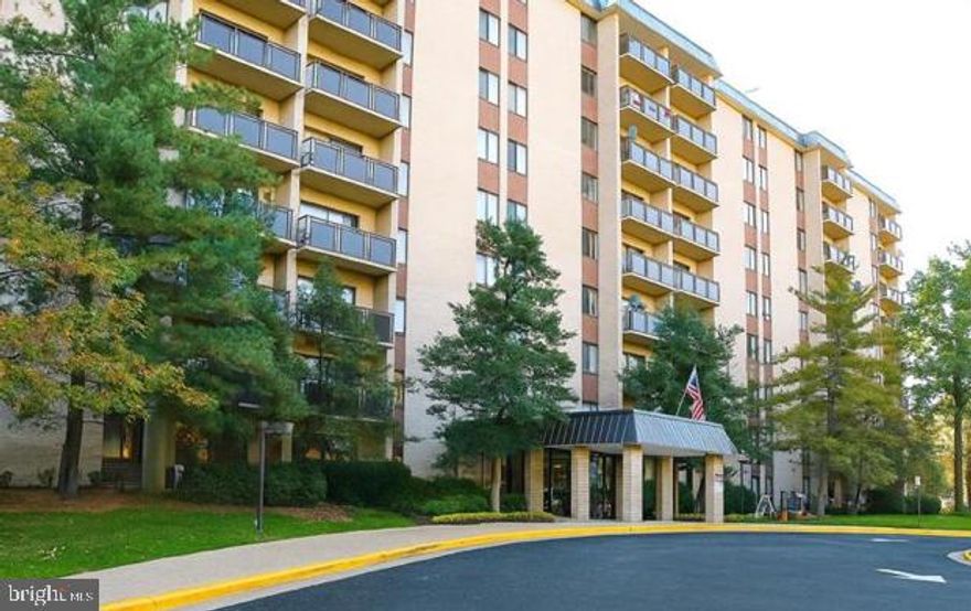 Available now! Move-in ready 1BR/1BA condo at Woodlake Towers in Falls Church. Rent includes ALL basic utilities & two parking permits. This bright, spacious unit is 785sf and has an outdoor balcony with a wooded view. Lots of natural light. Laminate floors throughout. Plenty of closet space. Freshly painted. Laundry facilities conveniently located on each floor. Community amenities include secure building access, elevator, fitness center, outdoor pools & basketball/tennis courts. Building does not allow pets.
