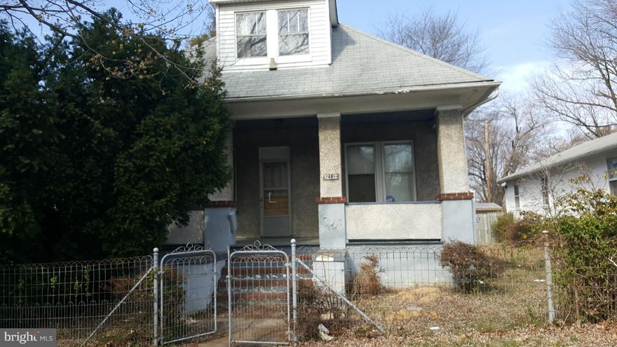 Nice quiet neighborhood on a corner lot with garage, this home has great potential, but needs work.  Being sold as is.  Seller will make no repairs.  Great investment property!!!