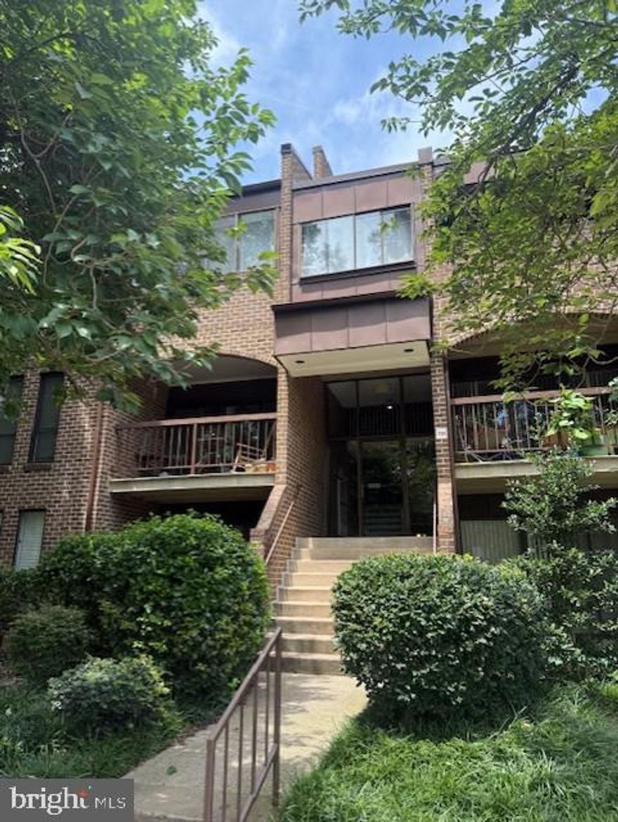 PRICE ADJUSTMENT. Top floor unit. Quiet complex and building. Balcony overlooking courtyard. Owner/Agent occupied. Can be sold fully furnished. Very clean and ready to move in. Unit has one dedicated parking space #613 and a visitor hangtag for a second vehicle. In addition there is plenty of visitor parking available. Complex has pool, tennis court, basket ball court, BBQ area, bike racks, and a children's playground.  There is a locked storage area in basement for unit 338.   All utilities, trash removal, snow removal, on site property manager and maintenance staff, and common area maintenance are included in monthly condo fee.  Complex is less than one mile to metro and has a dedicated metro bus stop at complex entrance. Please park in visitor parking when visiting unit.