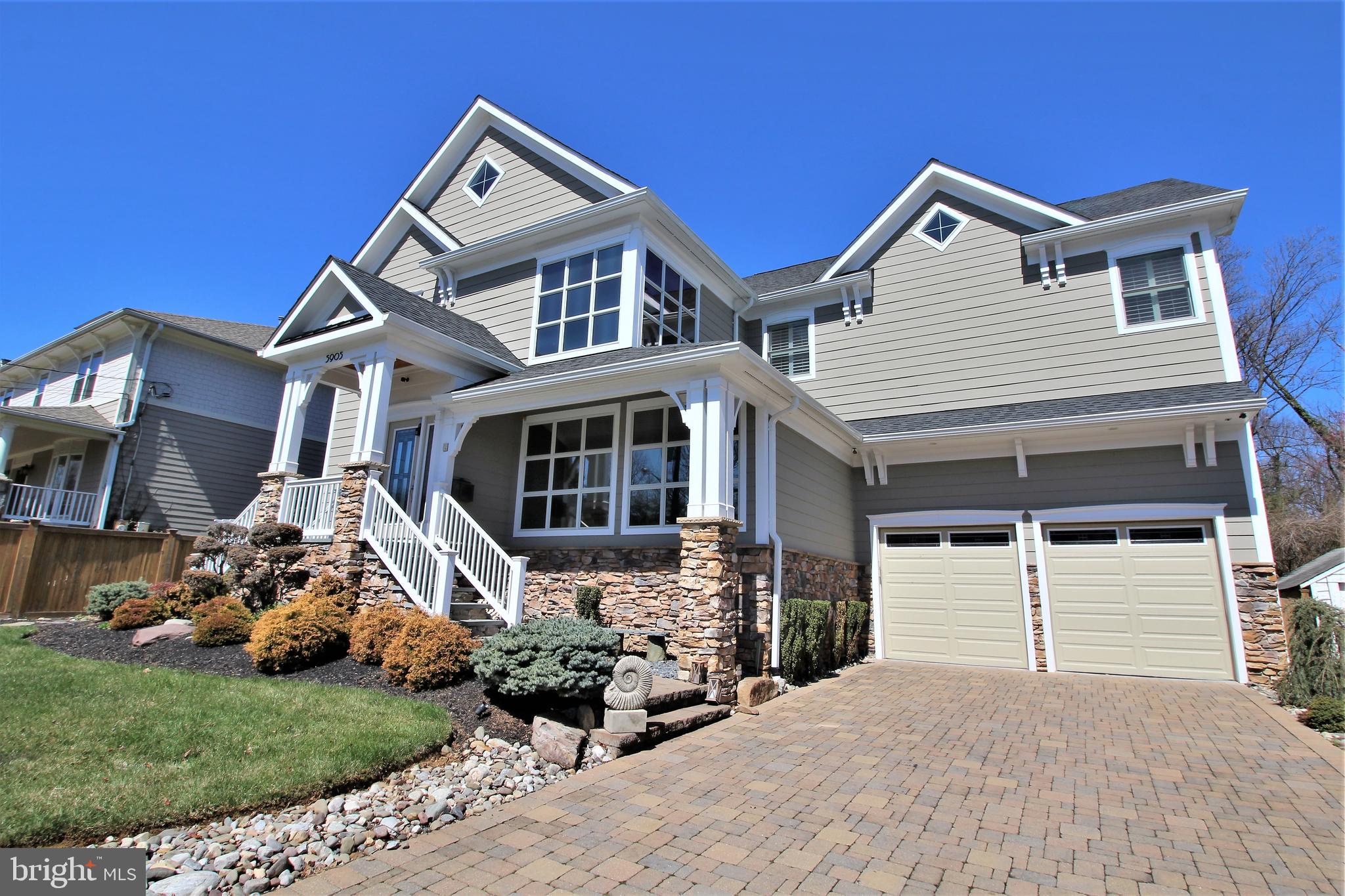 Fantastic Single Family home with all the bells and Whistles. Newly constructed in 2013, this home has 5 Br and 4.5 Bathrooms. Minutes from Wildwood shopping center and commuter routes this home will not disappoint. Gracious open floor plan, with soaring ceilings and hardwood floors throughout the main level. Gourmet style kitchen with dining room access. The step down family room is cosy but large with a fireplace. The oversized porch looks over the beautifully landscaped oasis of a backyard. Upstairs the master suite is oversized with large ensuite bathroom with shower and soaking tub. Ample walk in closet and fireplace complete this suite. Three further bedrooms one with en suite bathroom and open view to main level. Bonus finished upper loft that has multiple uses with a white board it could be the Study room for the kids or the Office. Basement has a wet bar and open space for a game room or movie room. Fifth bedroom with access to Full Bathroom. This house is a 10 out of 10.