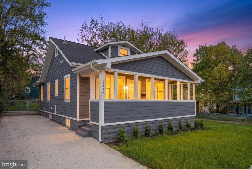 Fully Reimagined | Expansive Lot | Gateway Arts District Lifestyle | Minutes to DC

A rare offering in the heart of Mount Rainier—this fully reimagined home blends modern design, thoughtful functionality, and an unbeatable location just minutes from Washington, DC.

Set on an oversized lot with a deep backyard, this property offers space, privacy, and future potential that’s increasingly hard to find this close to the city. A welcoming covered front porch creates the perfect introduction—an inviting extension of the home designed for everyday living.

Inside, the home has been completely transformed with a bright, open layout, wide-plank flooring, and abundant natural light throughout. The main level flows effortlessly from living to dining, anchored by a fully renovated kitchen featuring quartz countertops, shaker cabinetry, stainless steel appliances, and modern finishes—designed for both daily living and entertaining.

The home offers multiple bedrooms across flexible levels, including a private upper-level retreat filled with character and natural light. The finished lower level expands the footprint significantly, offering space for a guest suite, home office, gym, or media lounge.

Bathrooms have been fully updated with a clean, modern aesthetic, including designer tilework, new vanities, and matte black fixtures.

Outside, the expansive yard creates endless possibilities—entertain, garden, expand, or simply enjoy your own private outdoor retreat.

What truly elevates this offering is its location in the Gateway Arts District—one of the most vibrant and creative communities in the DC metro area. Just moments away, you’ll find local favorites like Vigilante Coffee, The SOHY Arts Building, Pyramid Atlantic Art Center, and an eclectic mix of restaurants, galleries, and shops that define the neighborhood’s unique energy.

All of this, while being minutes to downtown DC, major commuter routes, and public transportation, makes this home ideal for buyers seeking both lifestyle and convenience.

Fully renovated. Large lot. Arts District living. Turnkey and ready.